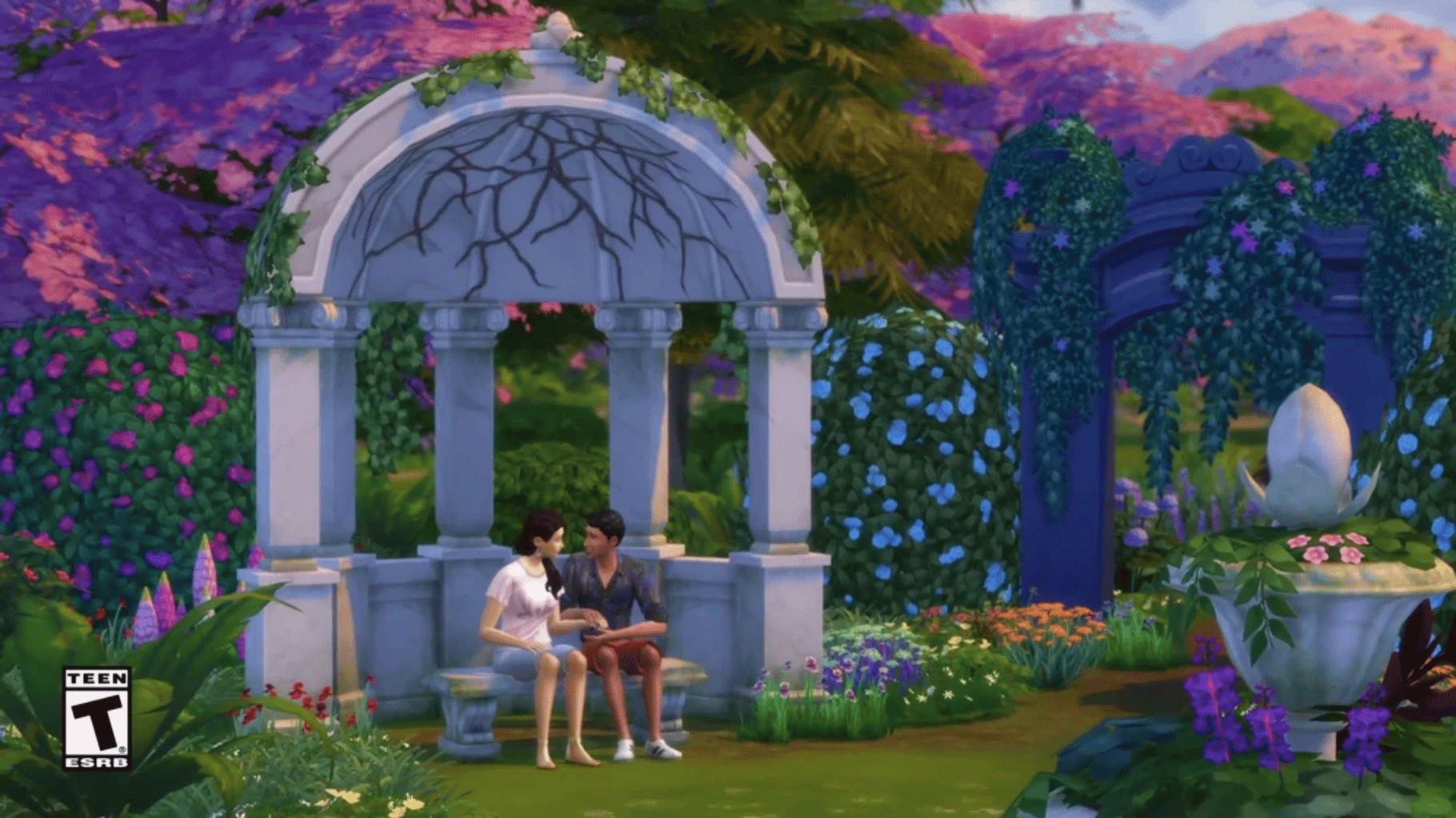 The Sims 4: Romantic Garden Stuff screenshot