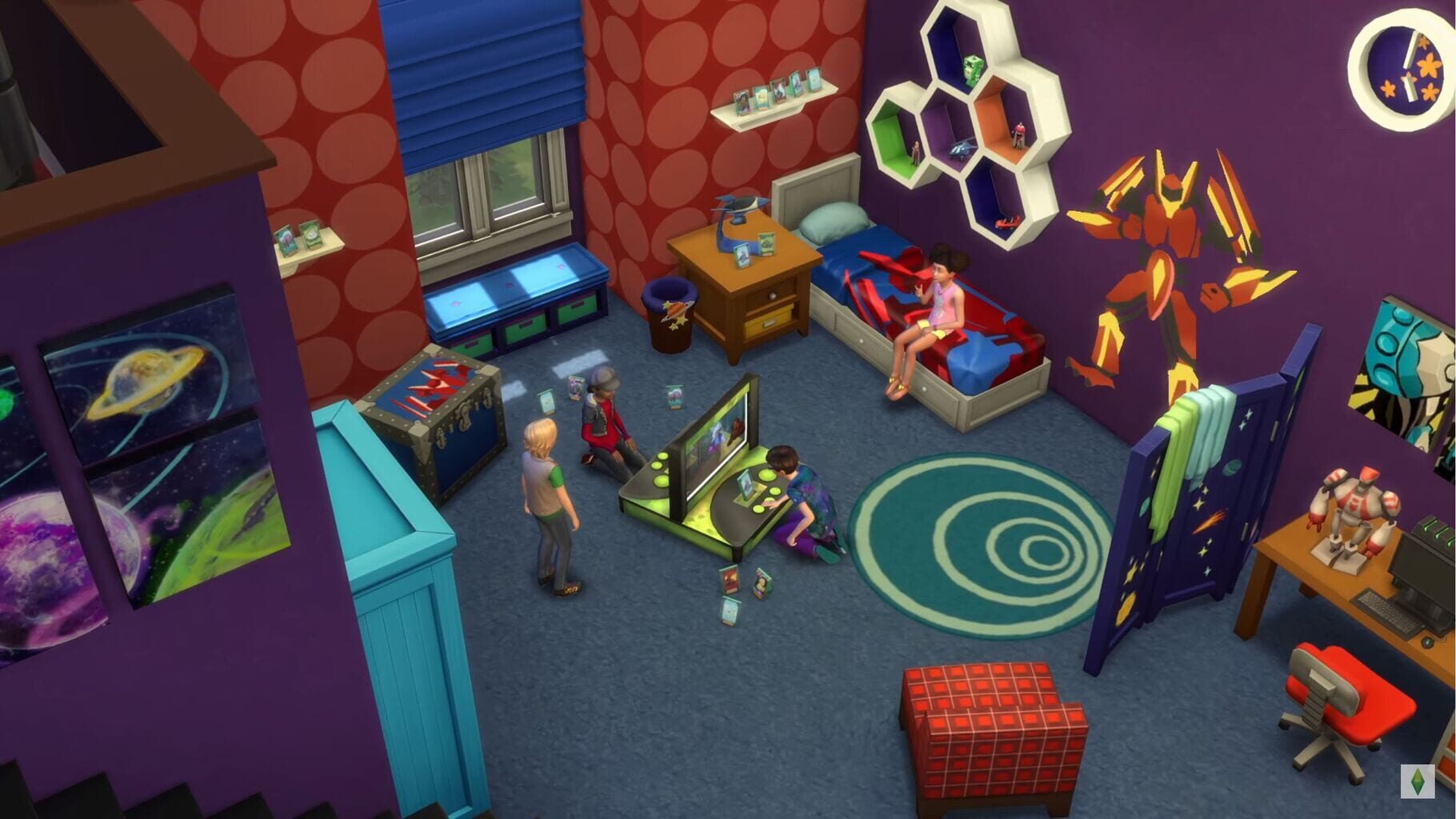 Captura de pantalla - The Sims 4: Kids Room Stuff