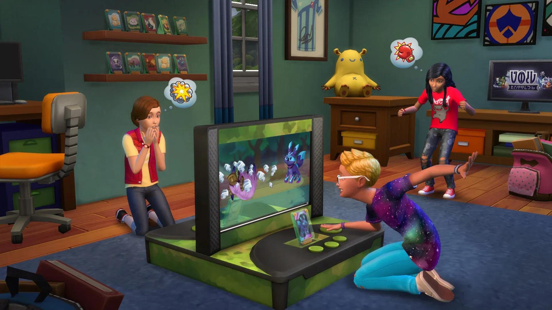 Captura de pantalla - The Sims 4: Kids Room Stuff