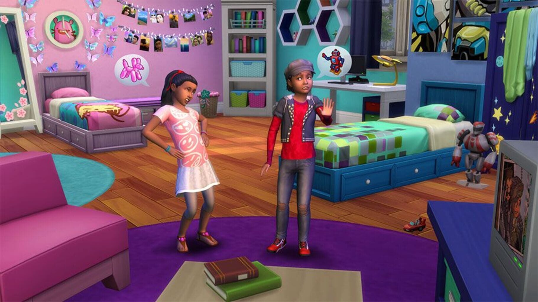 Captura de pantalla - The Sims 4: Kids Room Stuff