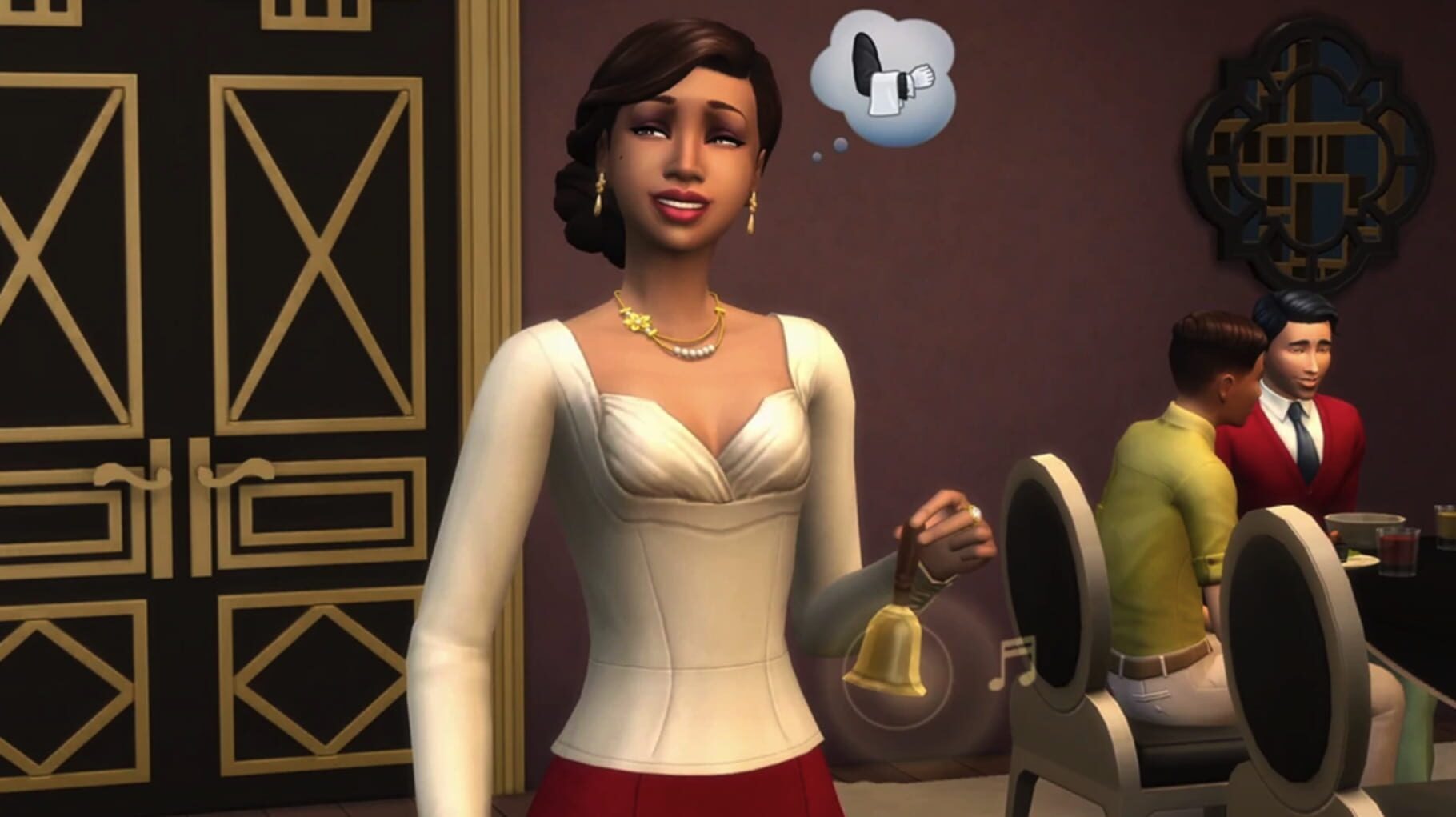 Captura de pantalla - The Sims 4: Vintage Glamour Stuff
