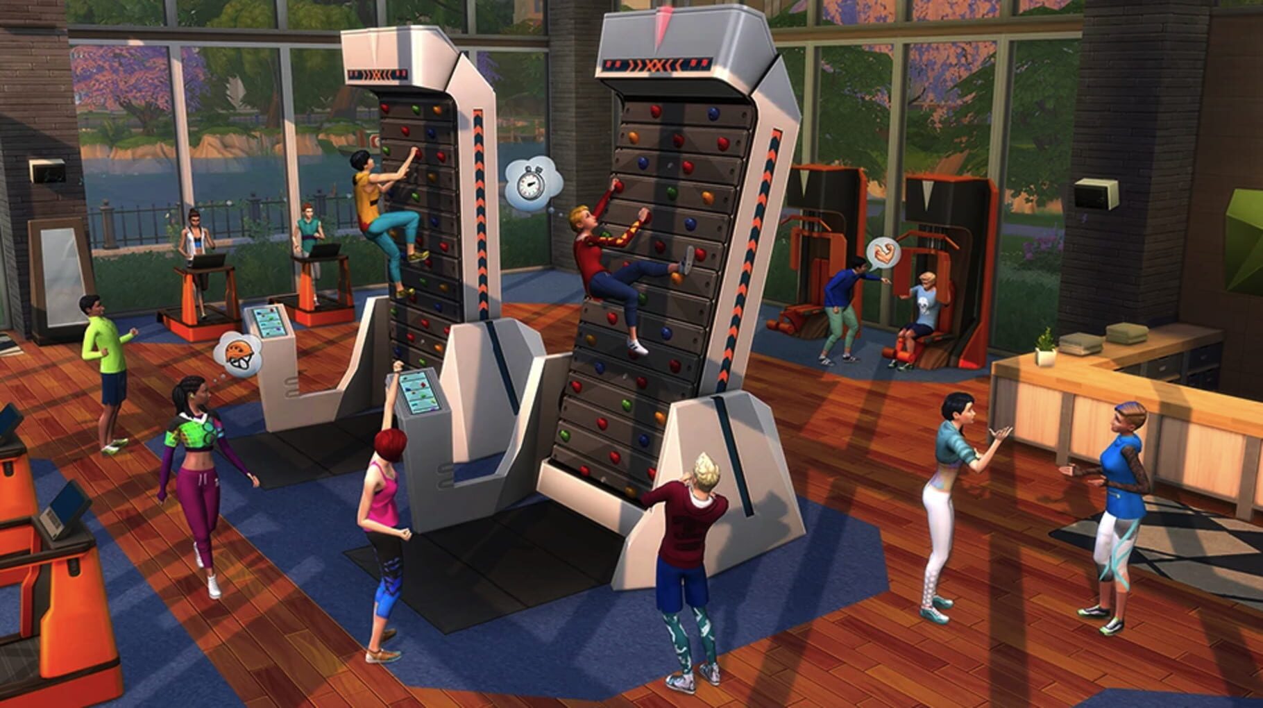 Captura de pantalla - The Sims 4: Fitness Stuff