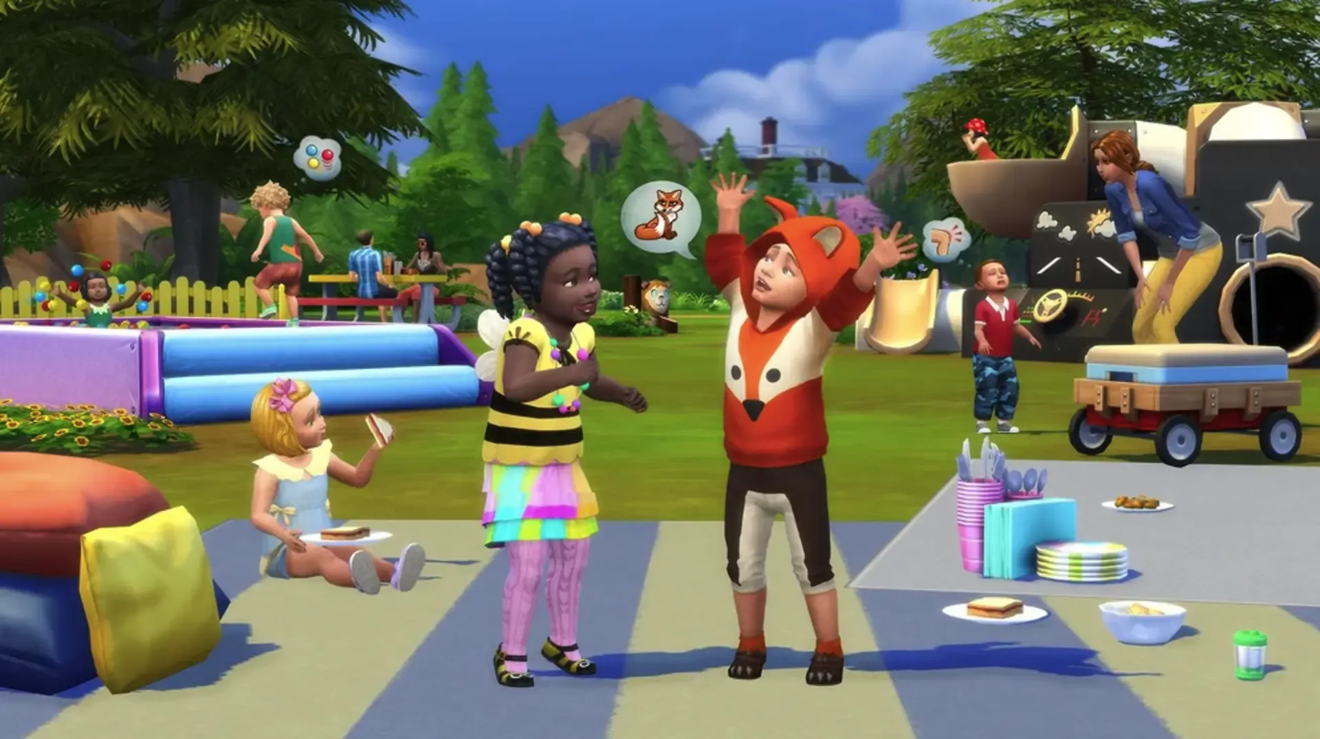 Captura de pantalla - The Sims 4: Toddler Stuff