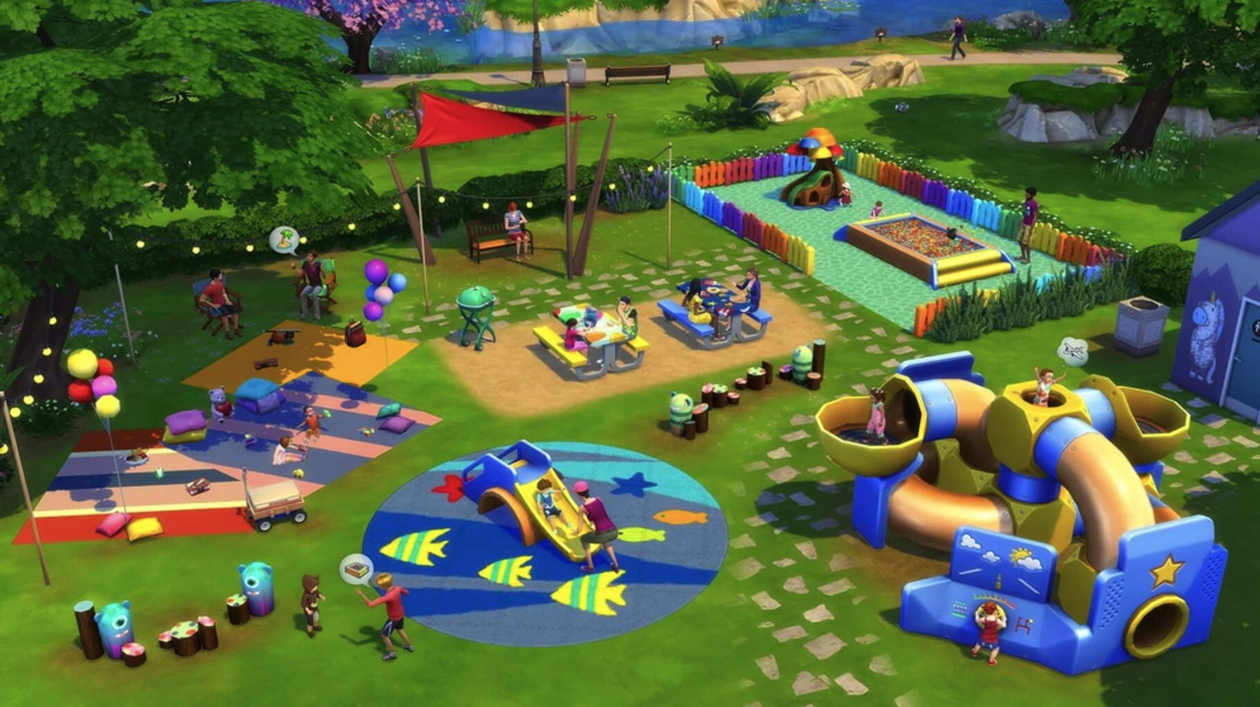 Captura de pantalla - The Sims 4: Toddler Stuff