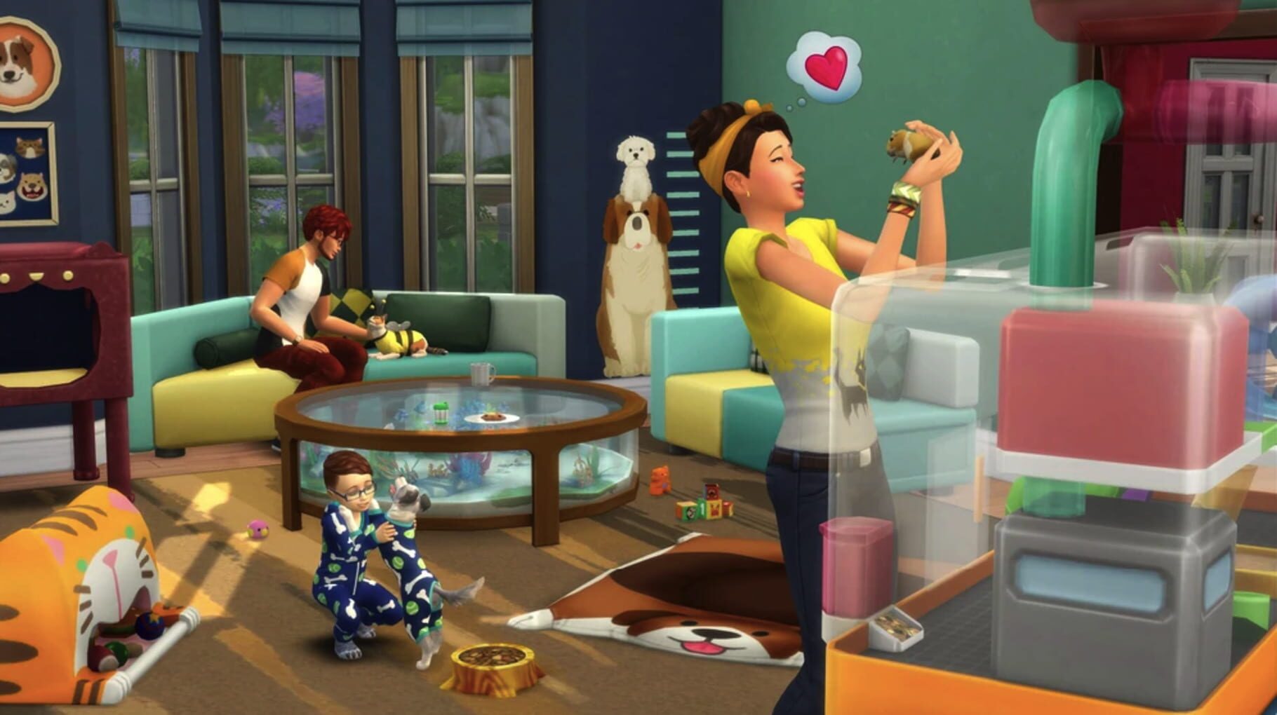 Captura de pantalla - The Sims 4: My First Pet Stuff