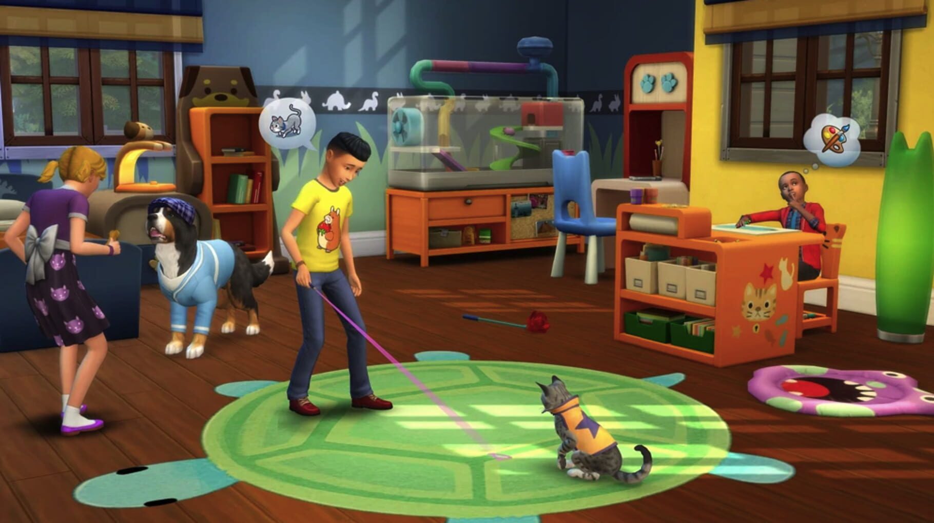 Captura de pantalla - The Sims 4: My First Pet Stuff