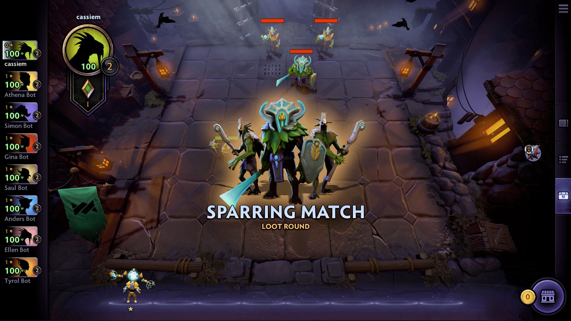 Dota Underlords screenshot