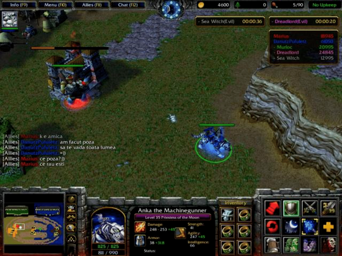 Warcraft III: The Frozen Throne screenshot