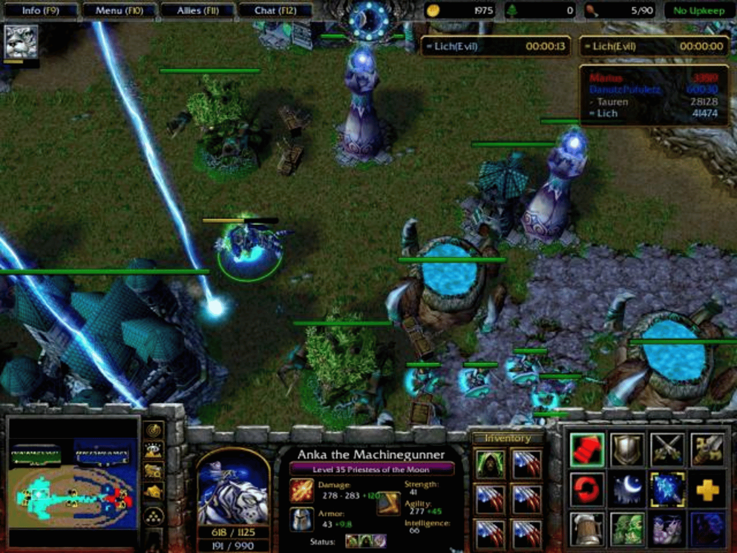 Warcraft III: The Frozen Throne screenshot