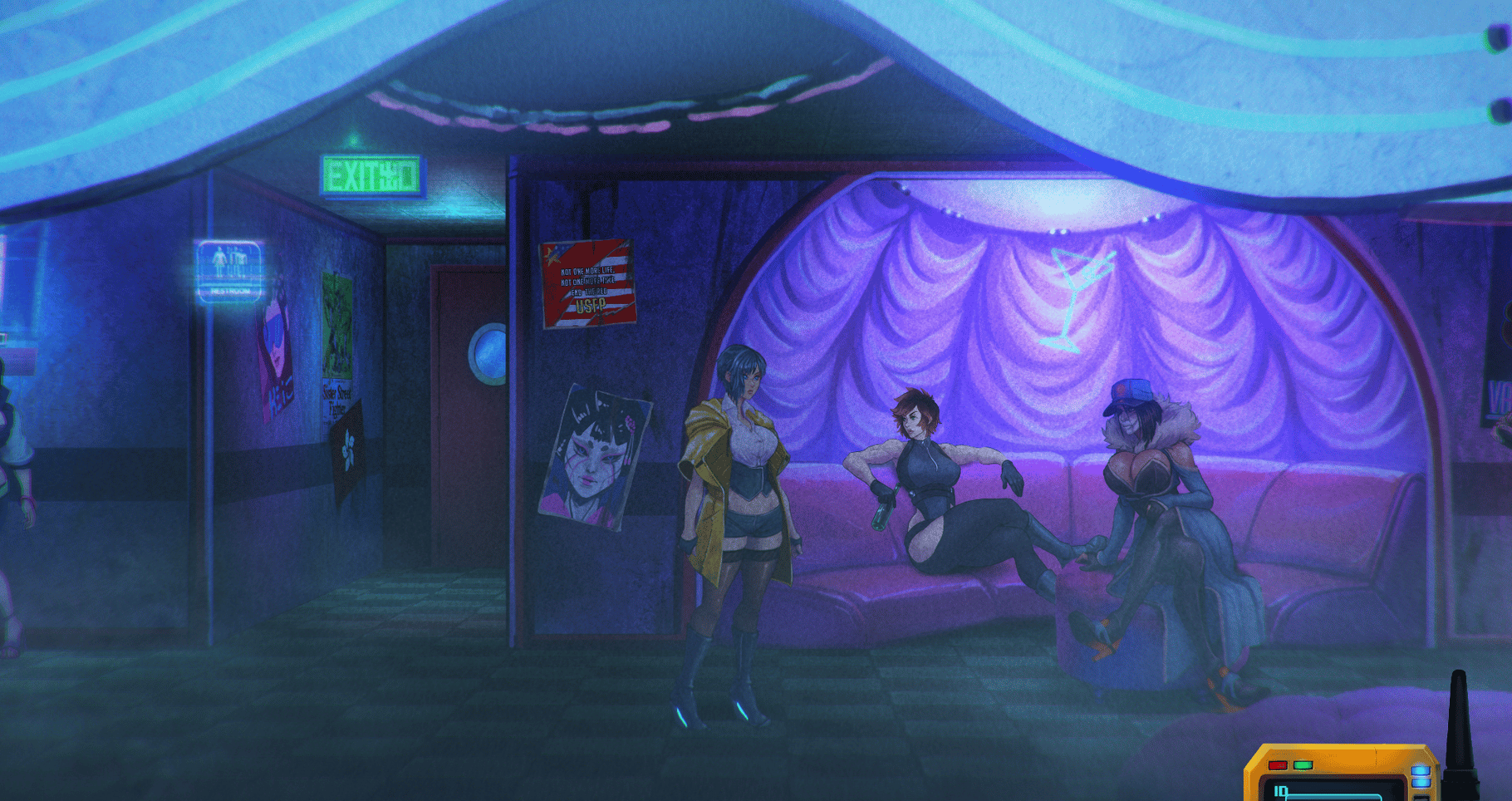 Sense: A Cyberpunk Ghost Story screenshot