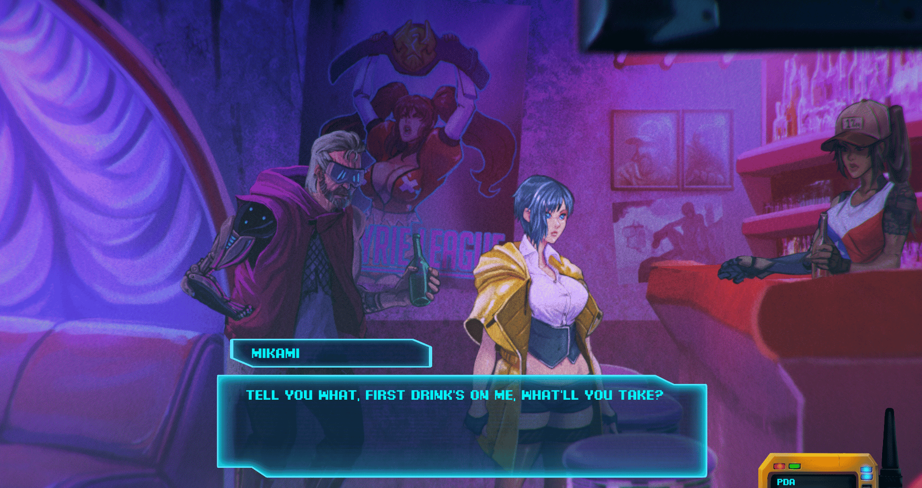 Sense: A Cyberpunk Ghost Story screenshot