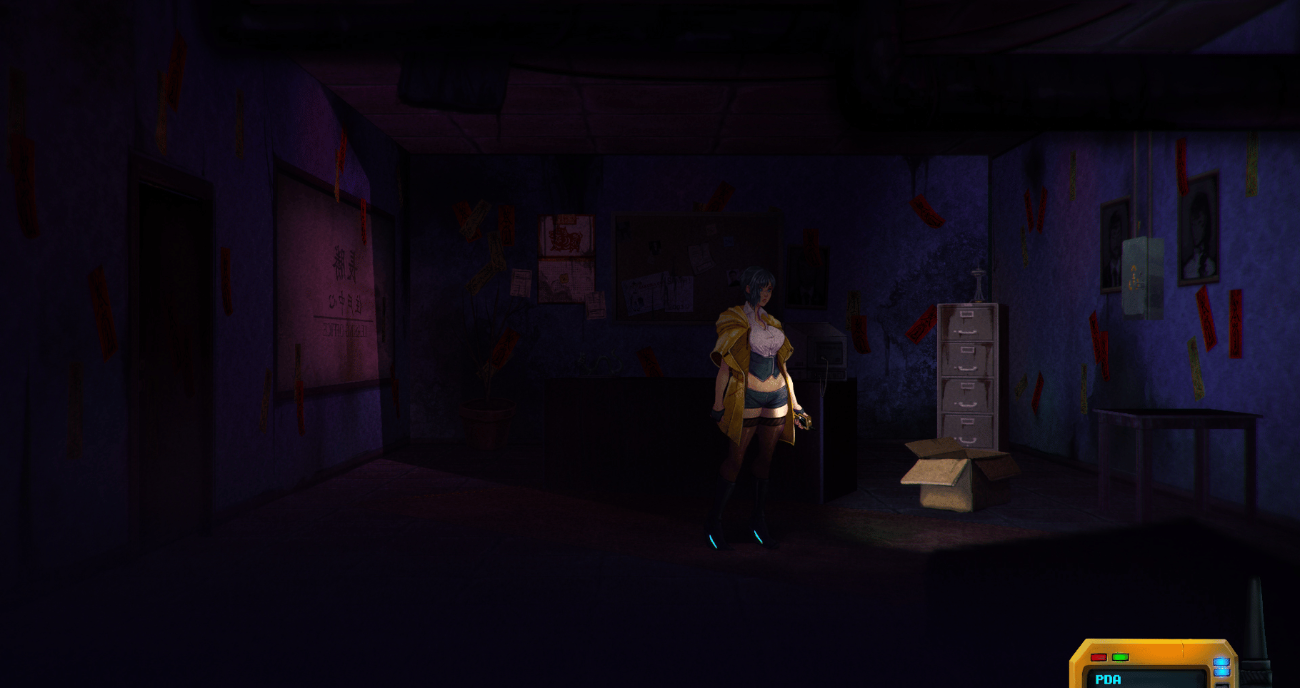 Sense: A Cyberpunk Ghost Story screenshot