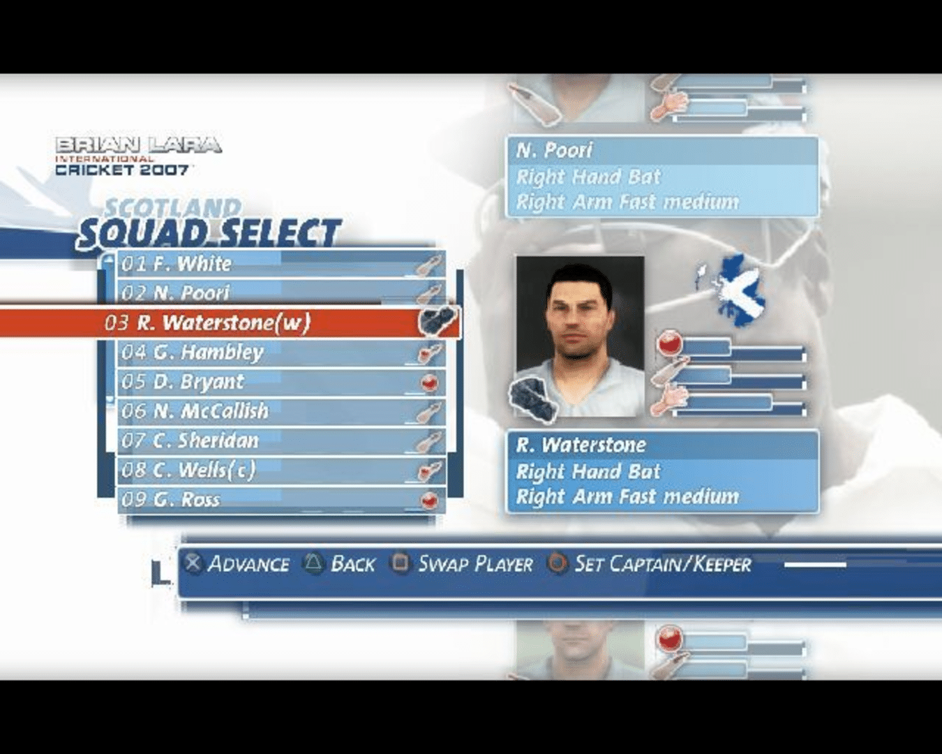 Brian Lara International Cricket 2007 screenshot