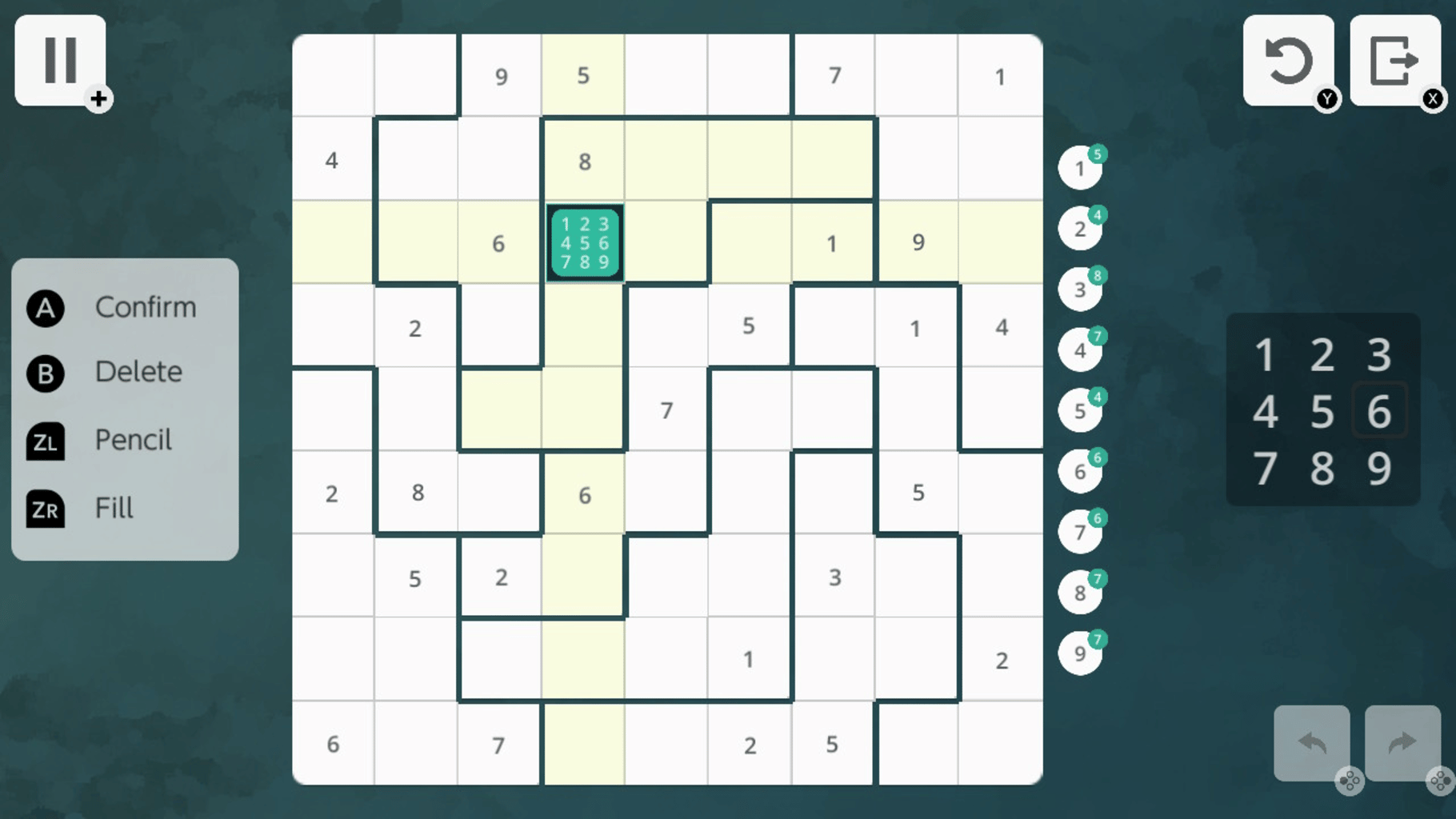 Sudoku Universe screenshot