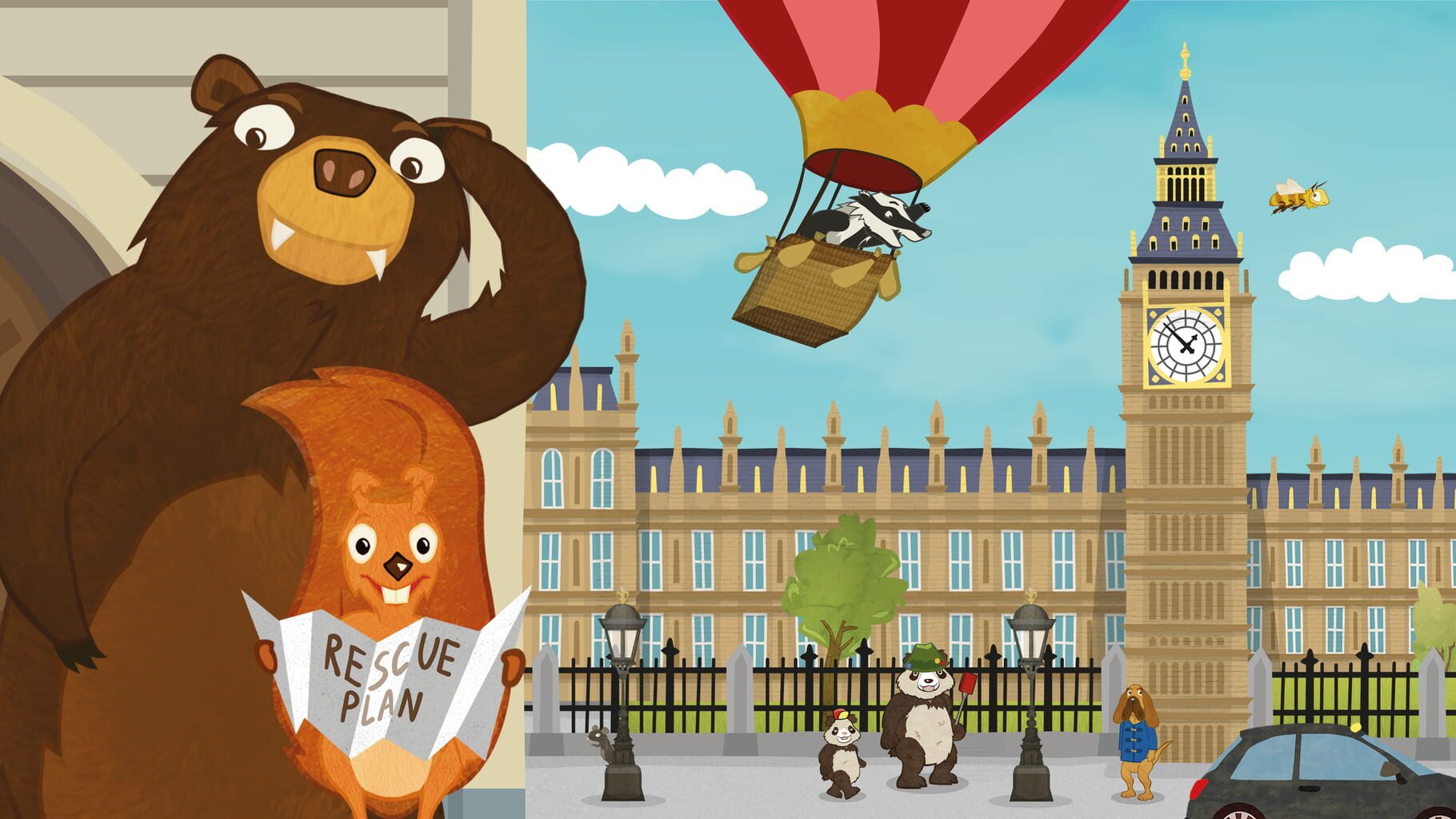 Squirrel & Bear: Europe screenshot