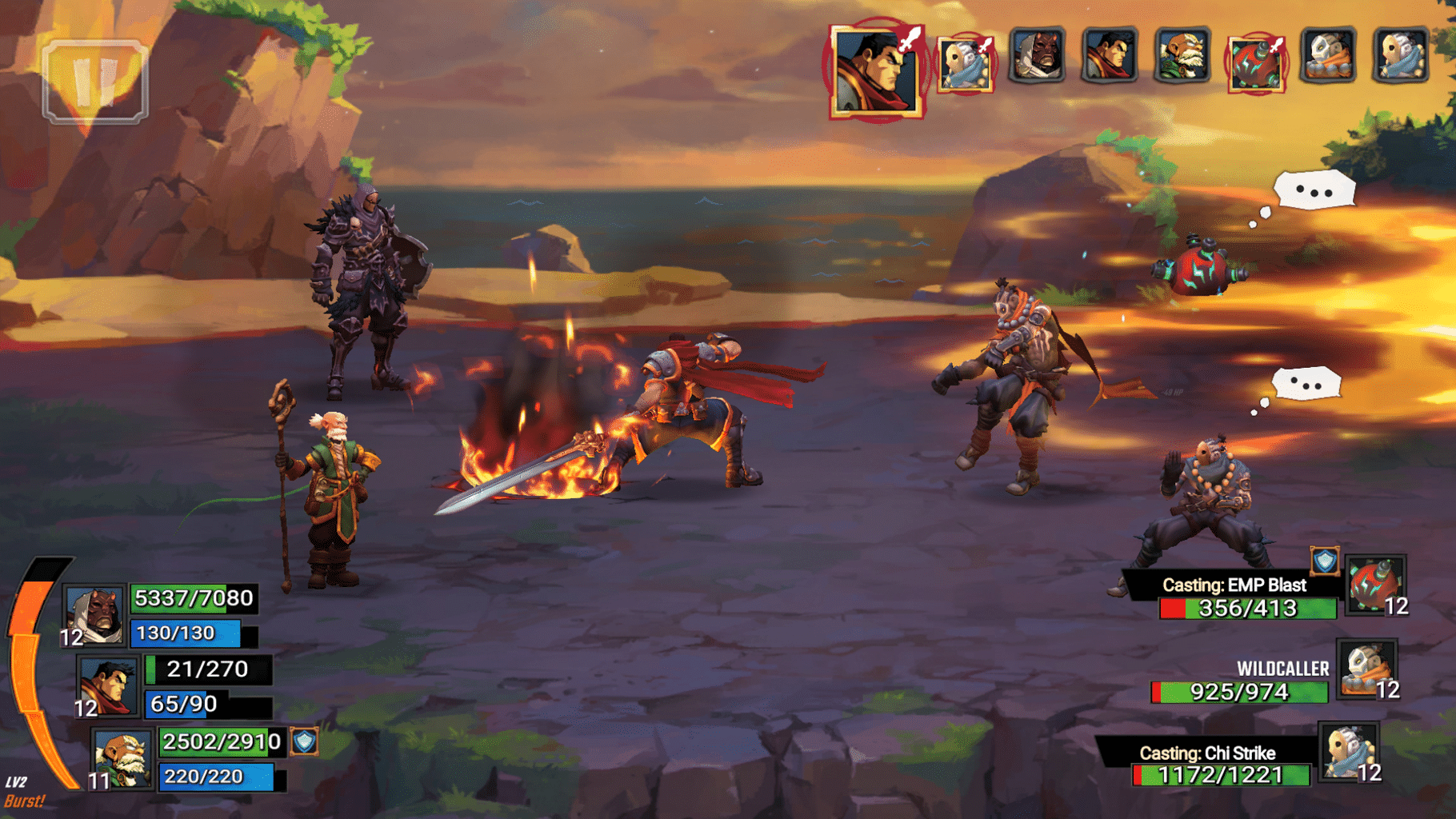 Battle Chasers: Nightwar - Mobile Edition screenshot