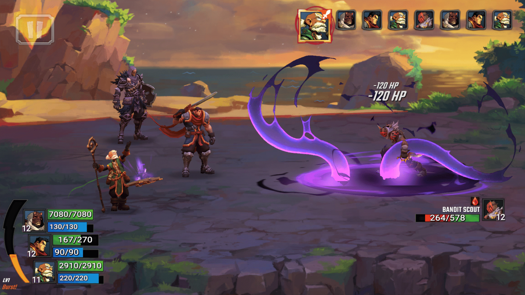 Battle Chasers: Nightwar - Mobile Edition screenshot