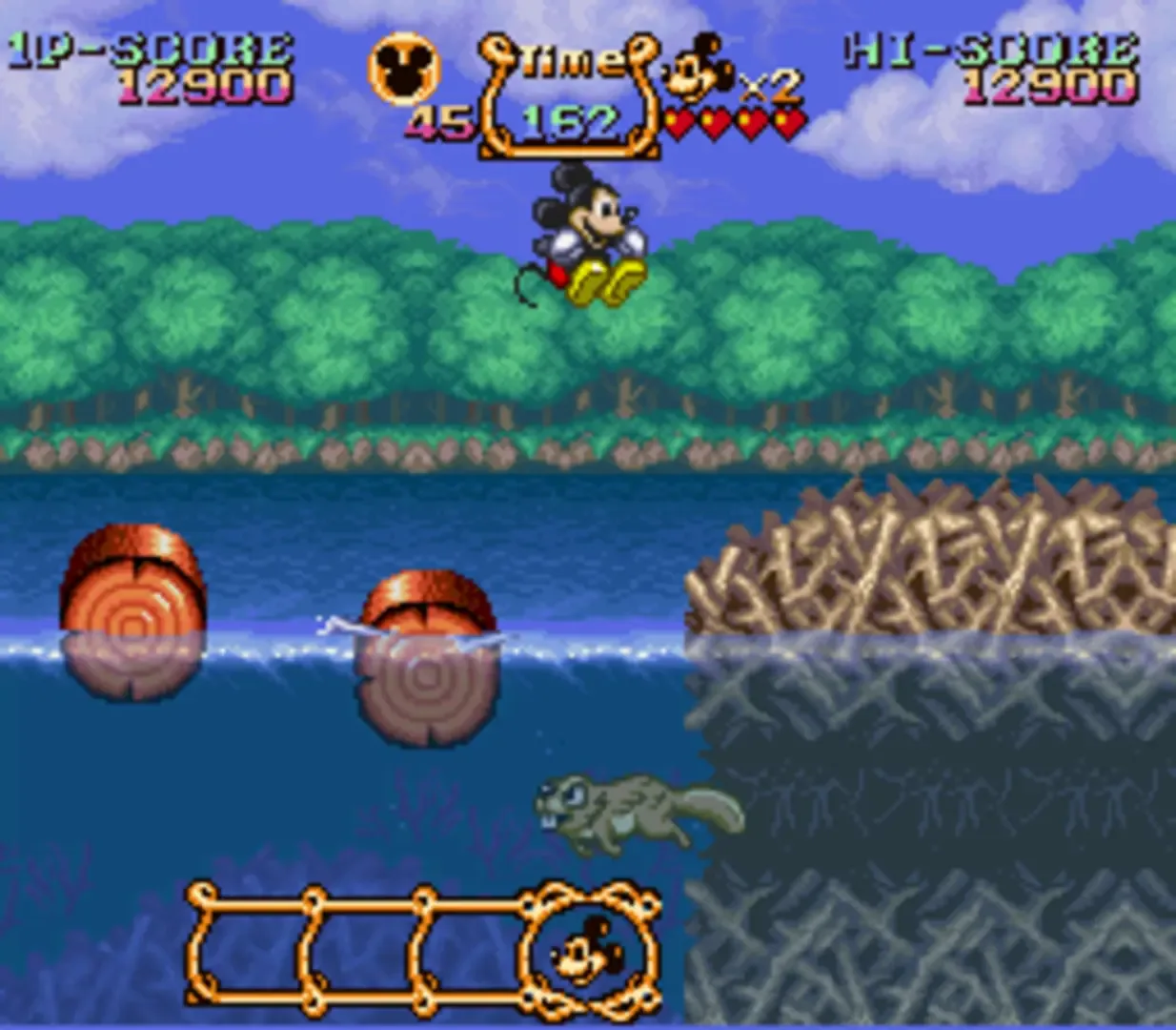 Captura de pantalla - The Magical Quest Starring Mickey Mouse