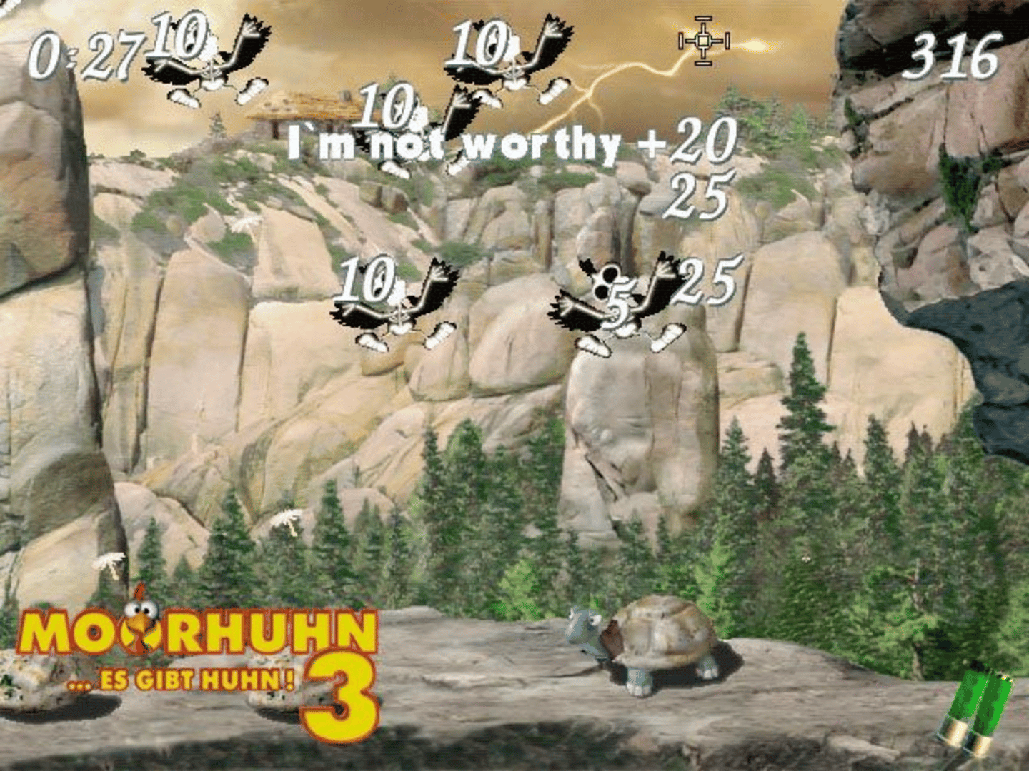 Moorhen 3: The Chicken Chase! screenshot