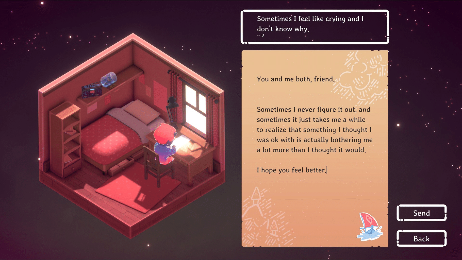 Kind Words screenshot