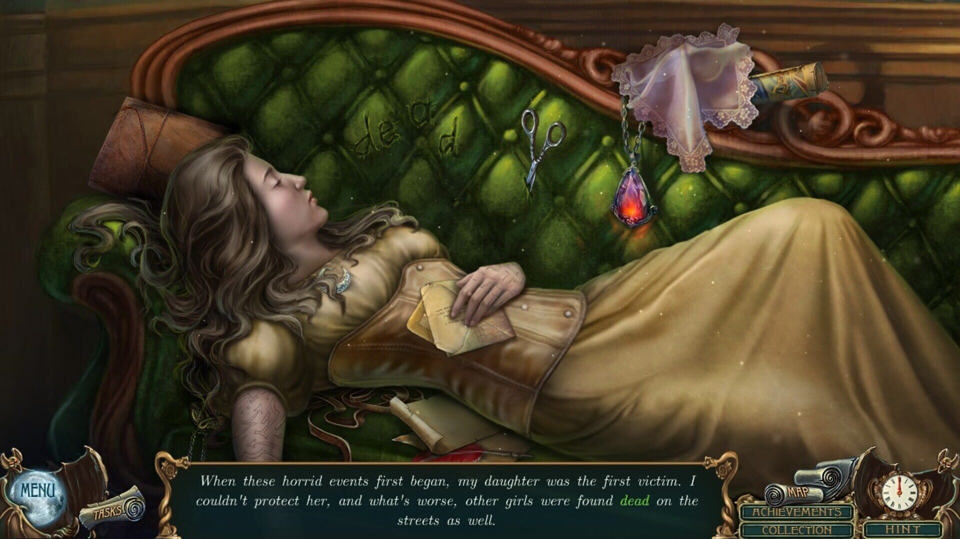 Haunted Legends: The Scars of Lamia - Collector's Edition - Screenshot