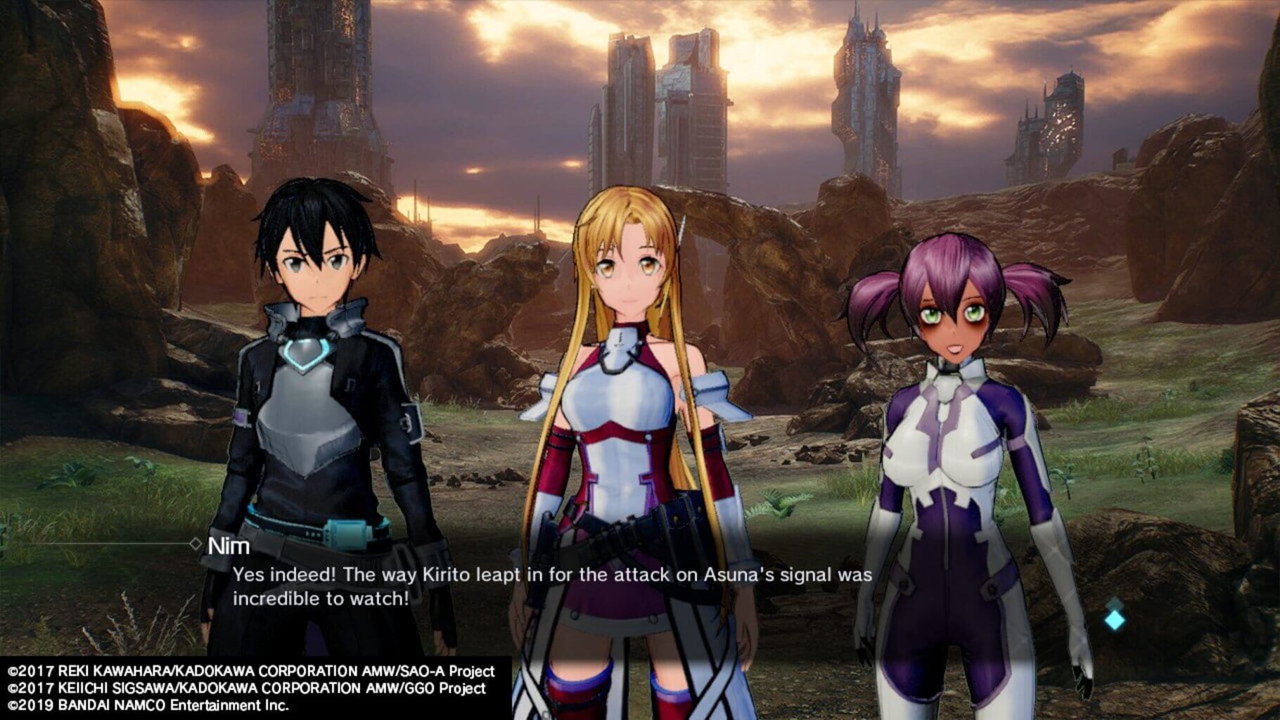 Captura de pantalla - Sword Art Online: Fatal Bullet - Complete Edition