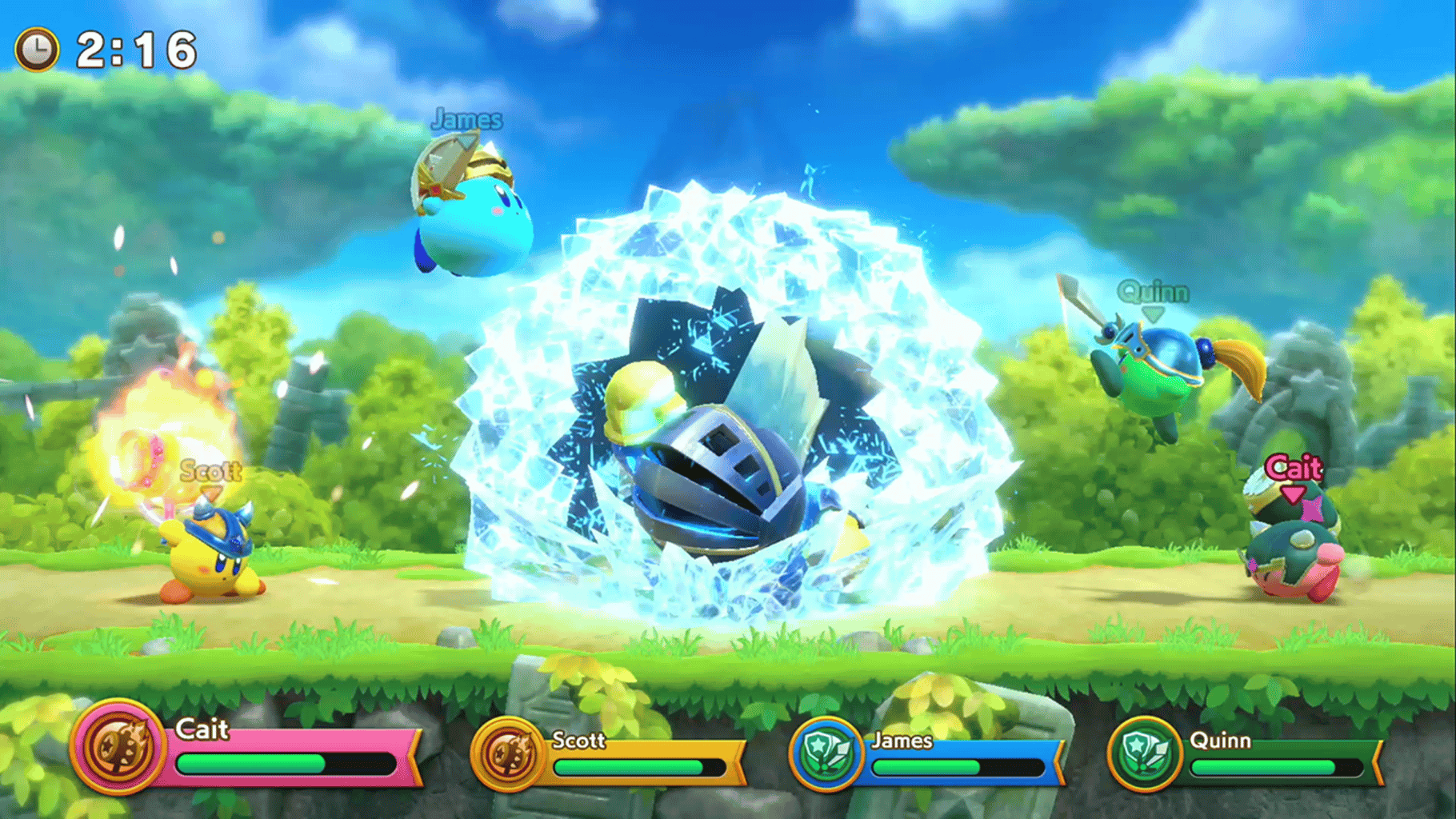 Super Kirby Clash screenshot