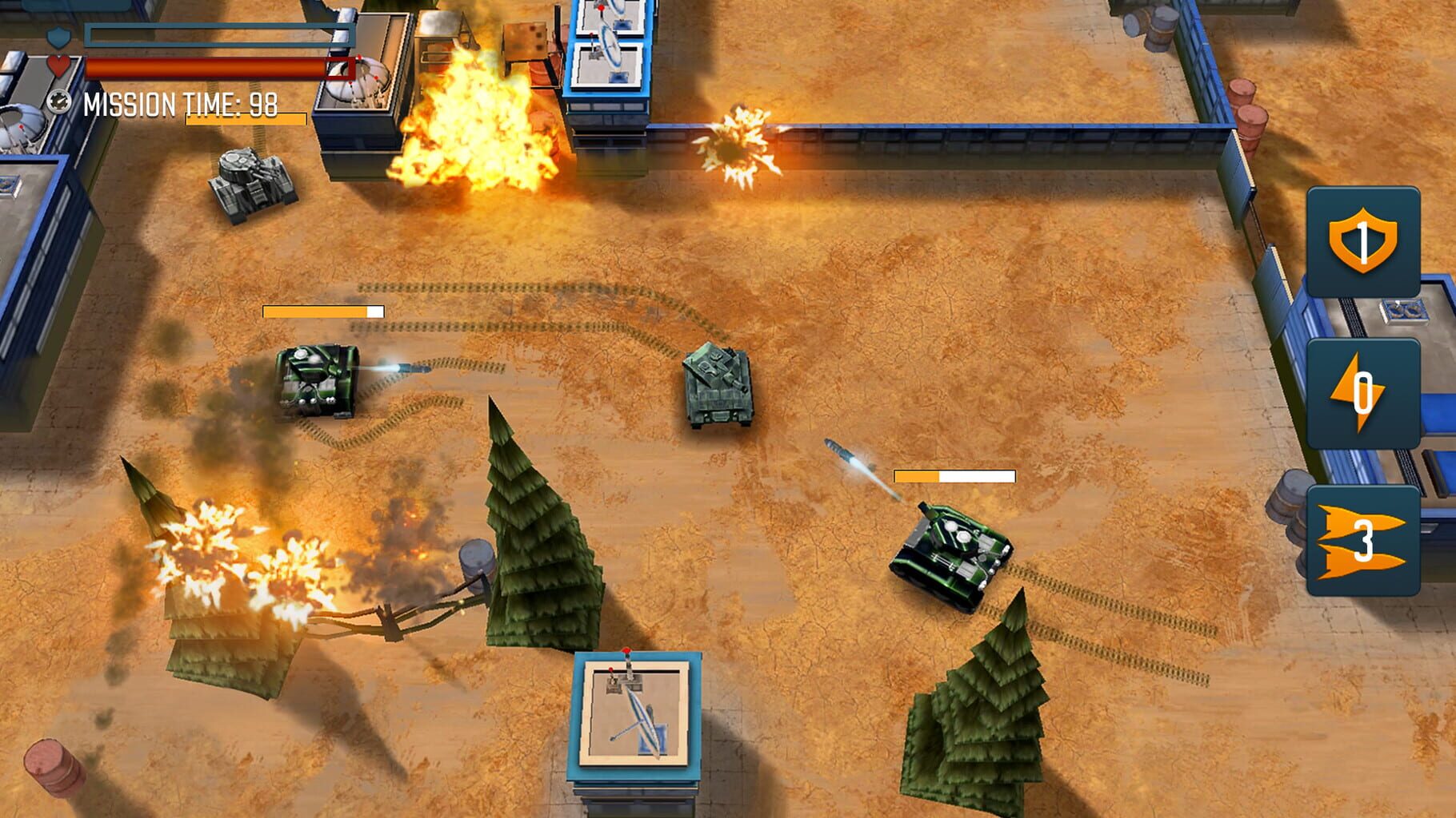 Tank Battle Heroes: Iron Warfare screenshot