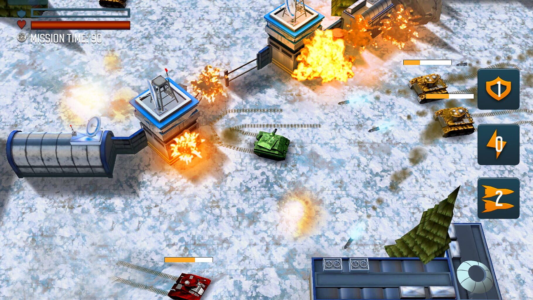 Tank Battle Heroes: Iron Warfare screenshot