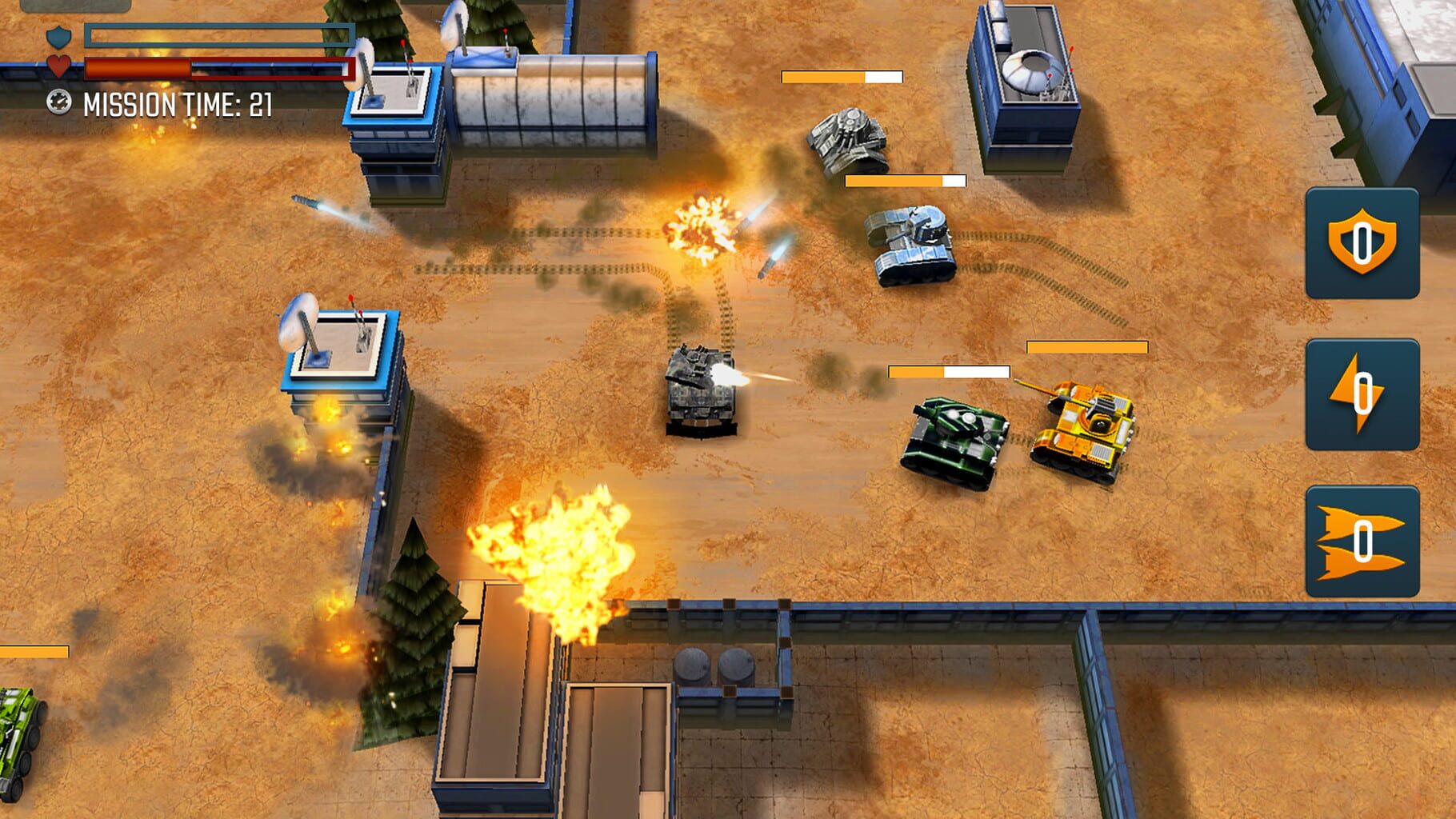 Tank Battle Heroes: Iron Warfare screenshot