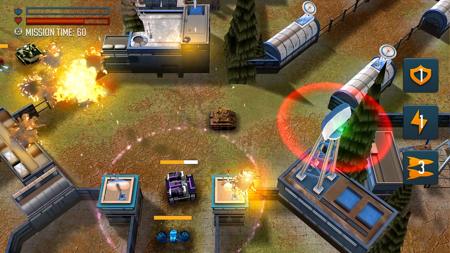 Tank Battle Heroes: Iron Warfare screenshot