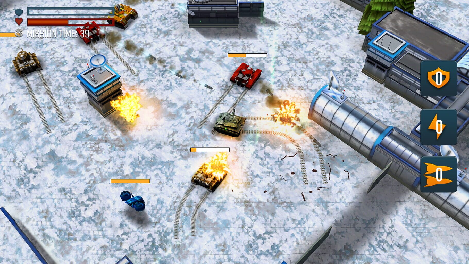 Tank Battle Heroes: Iron Warfare screenshot