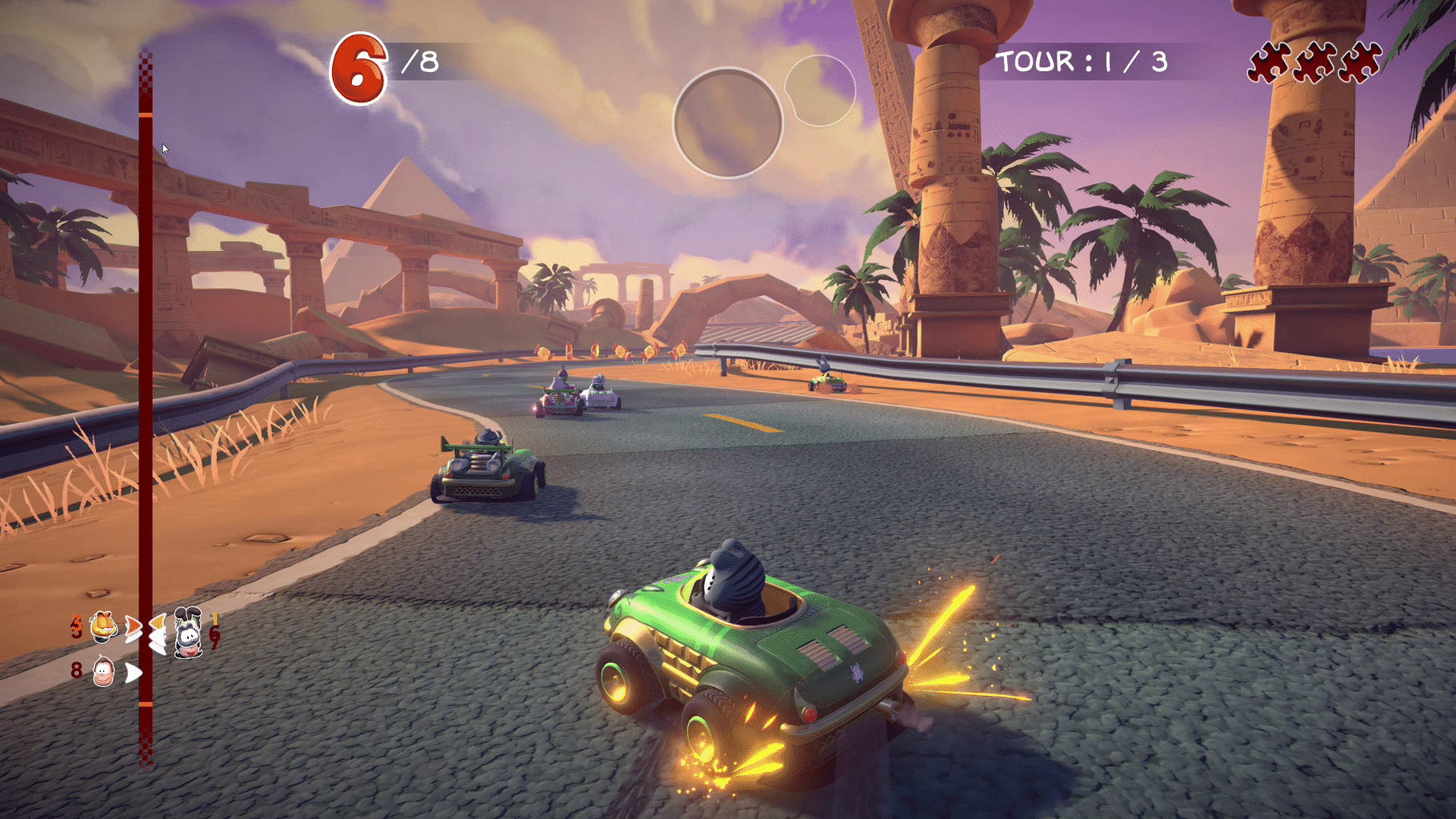 Garfield Kart: Furious Racing screenshot