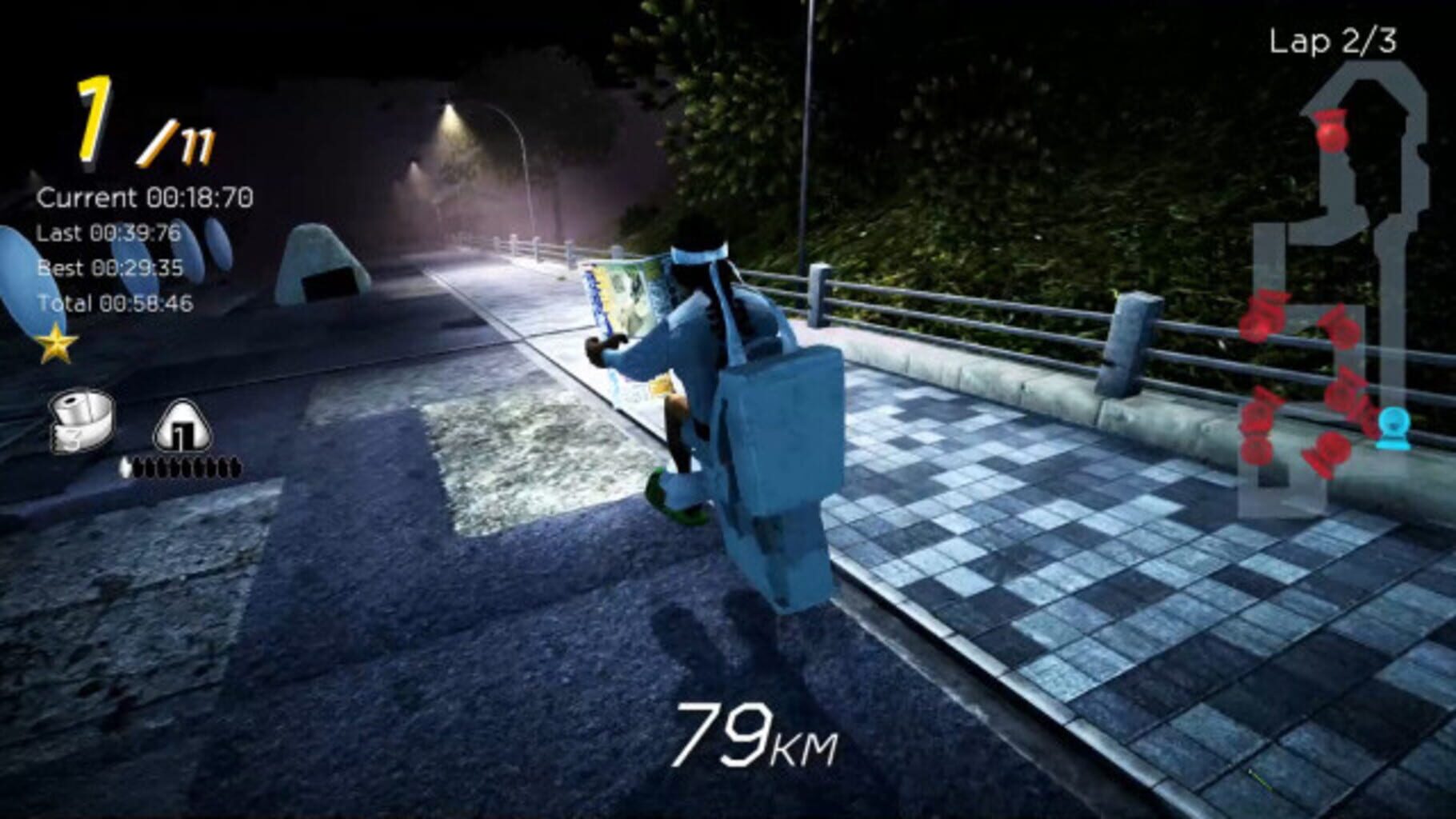 Gekisou! Benza Race -Toilet Shooting Star- screenshot