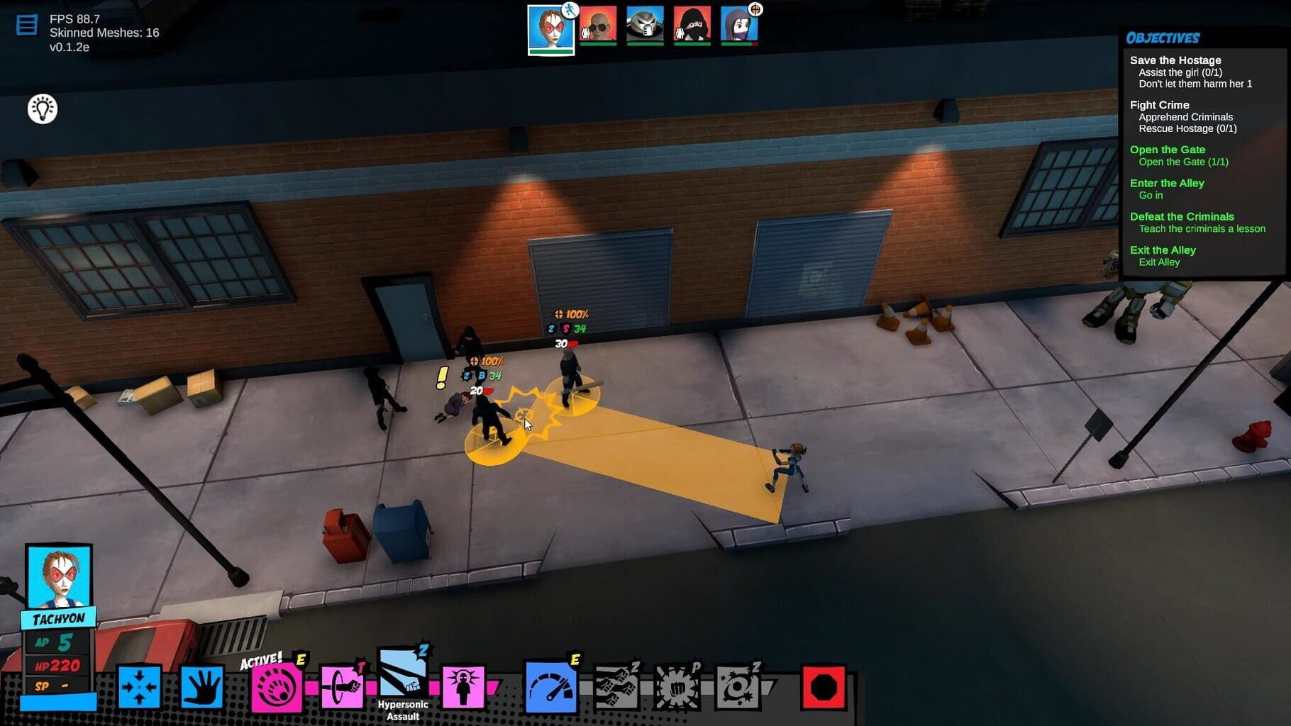 Sentinels of Freedom screenshot