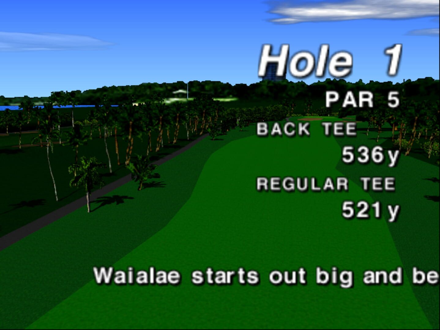 Captura de pantalla - Waialae Country Club: True Golf Classics