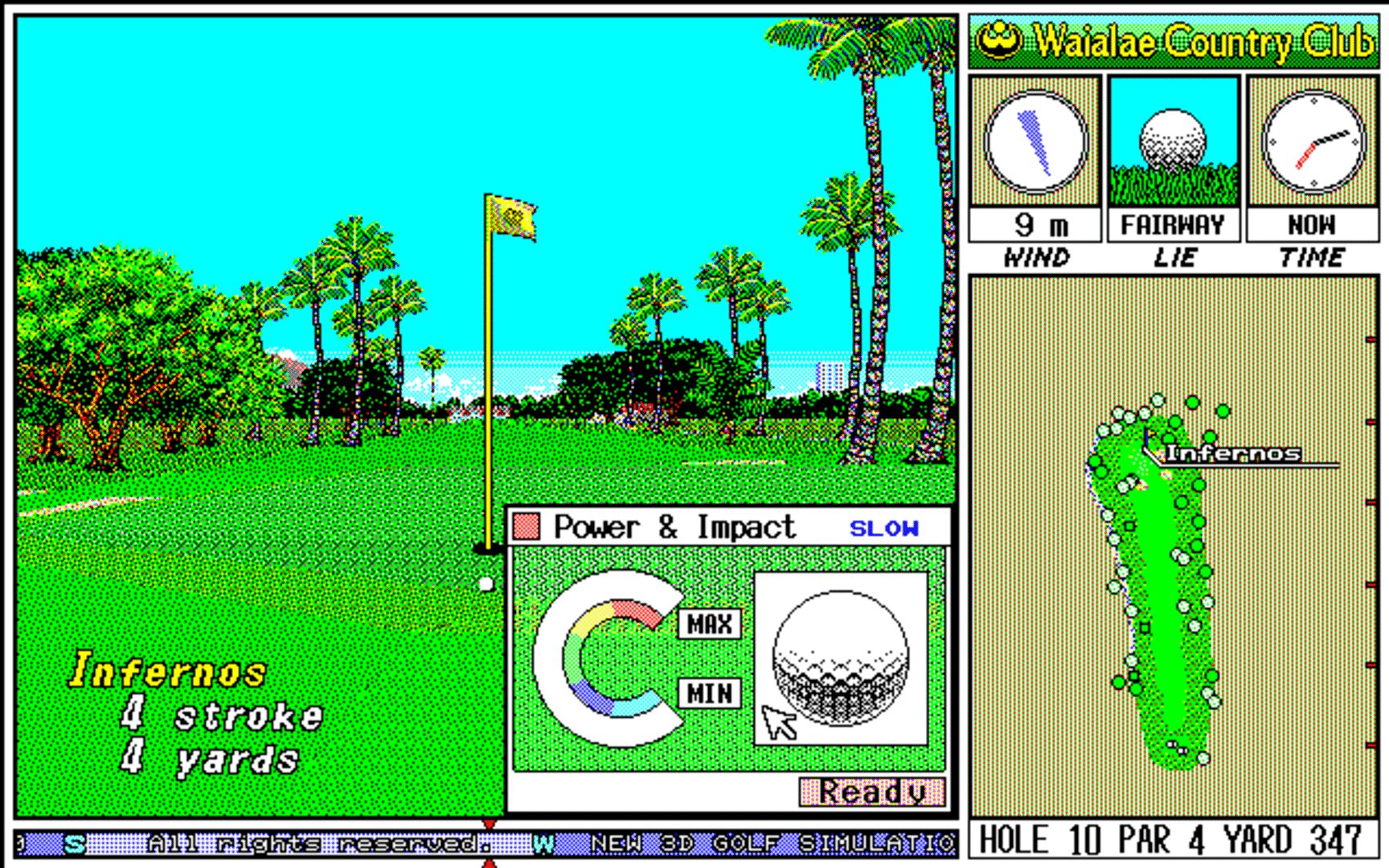 True Golf Classics: Waialae Country Club screenshot
