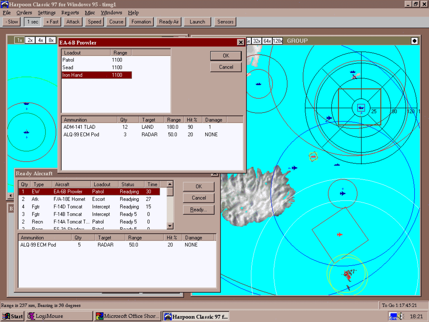 Harpoon Classic '97 screenshot