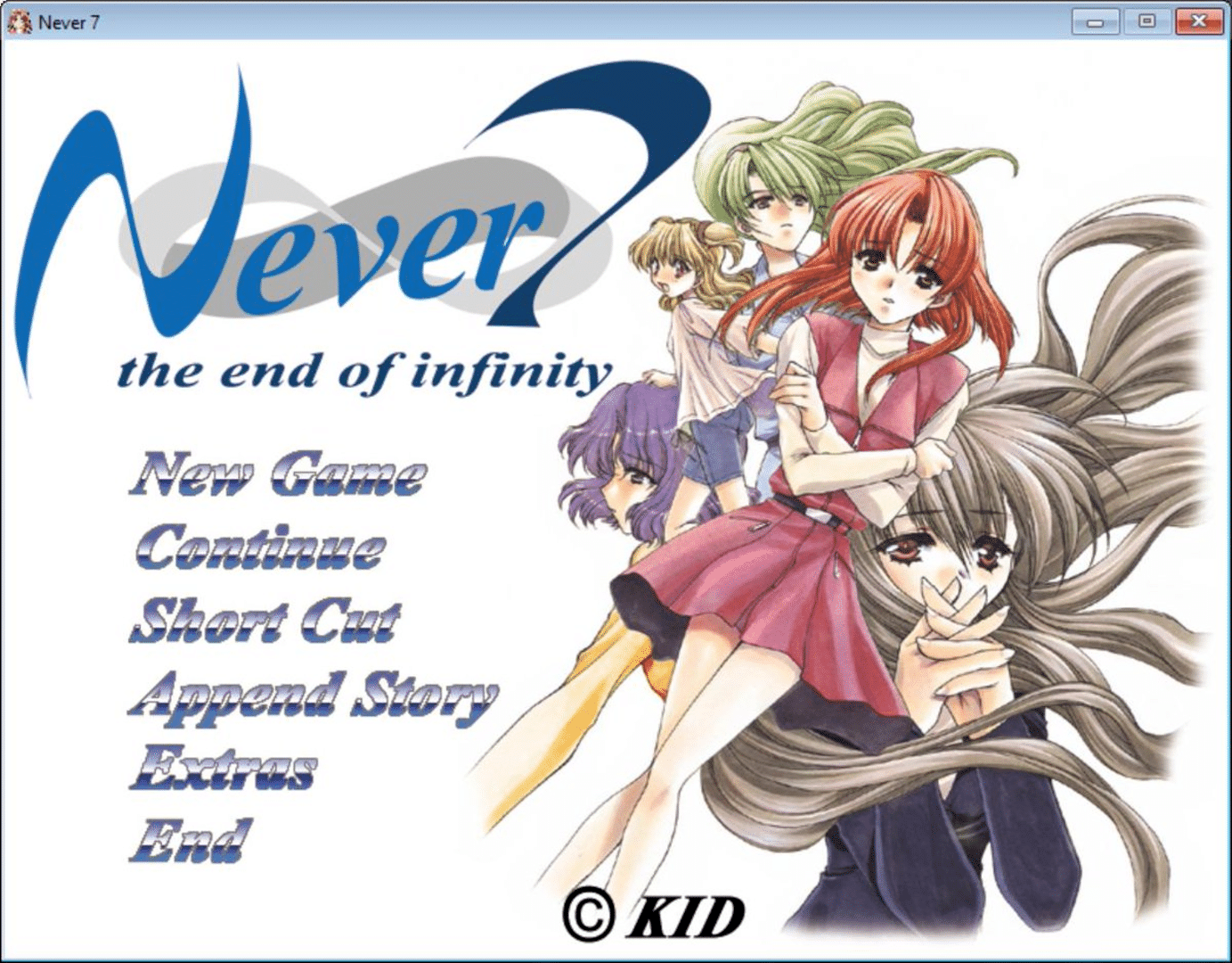 Never 7: The End of Infinity (2000)