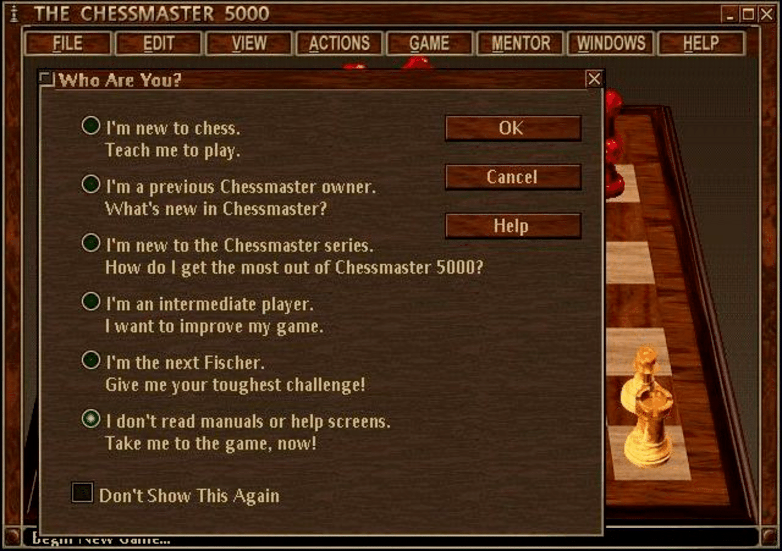 Chessmaster 5000 screenshot