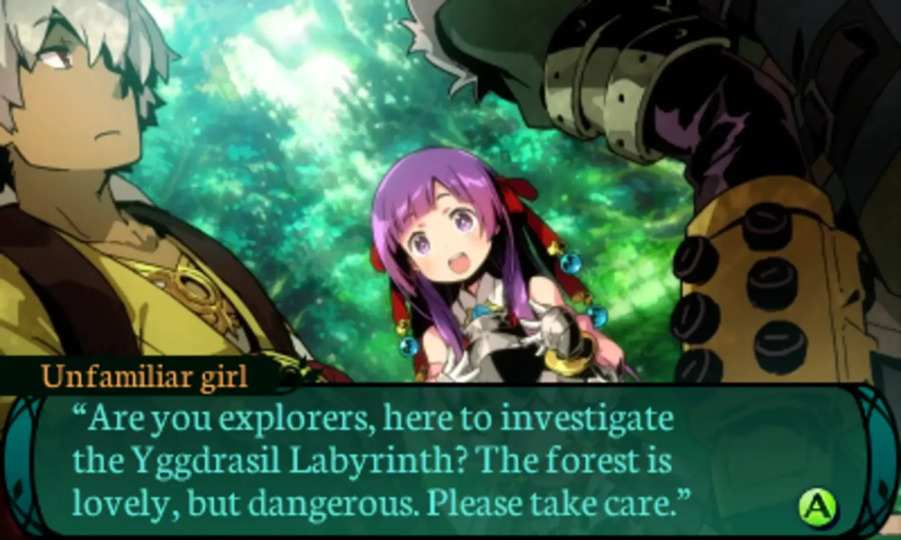 Captura de pantalla - Etrian Odyssey 2 Untold: The Fafnir Knight