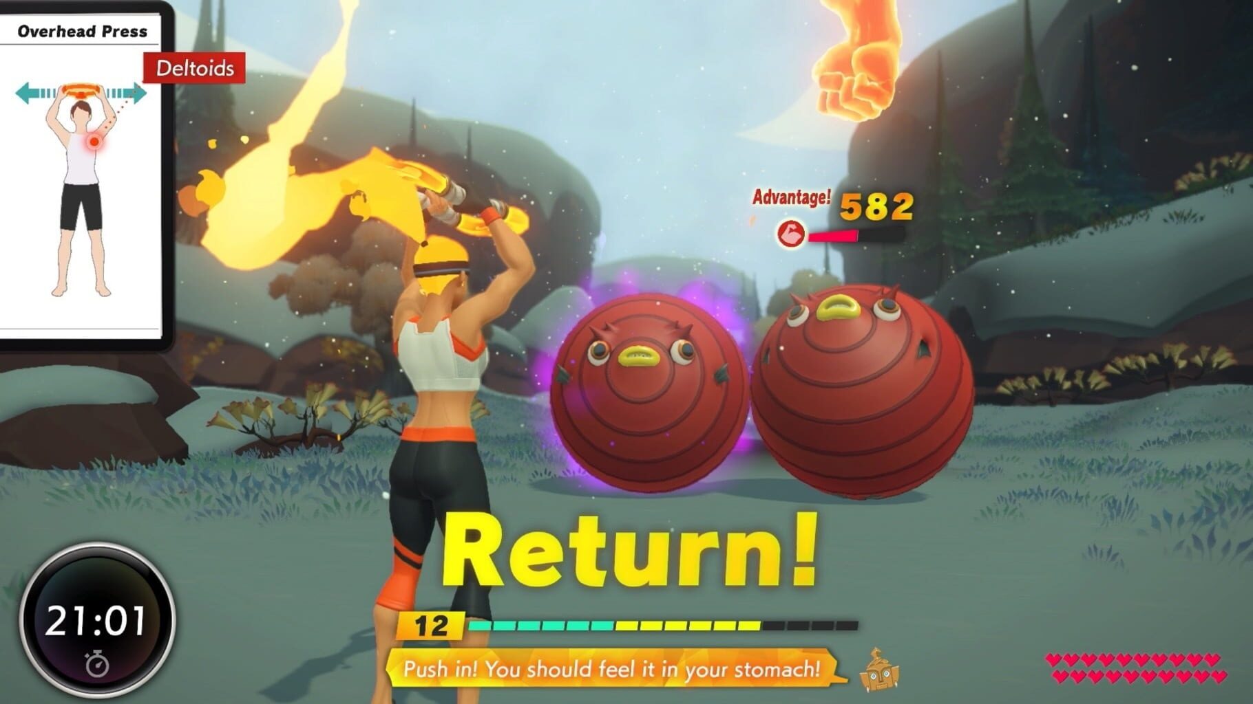Ring Fit Adventure screenshot