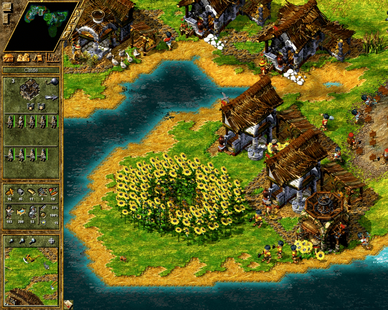 The Settlers IV: The Trojans and the Elixir of Power screenshot