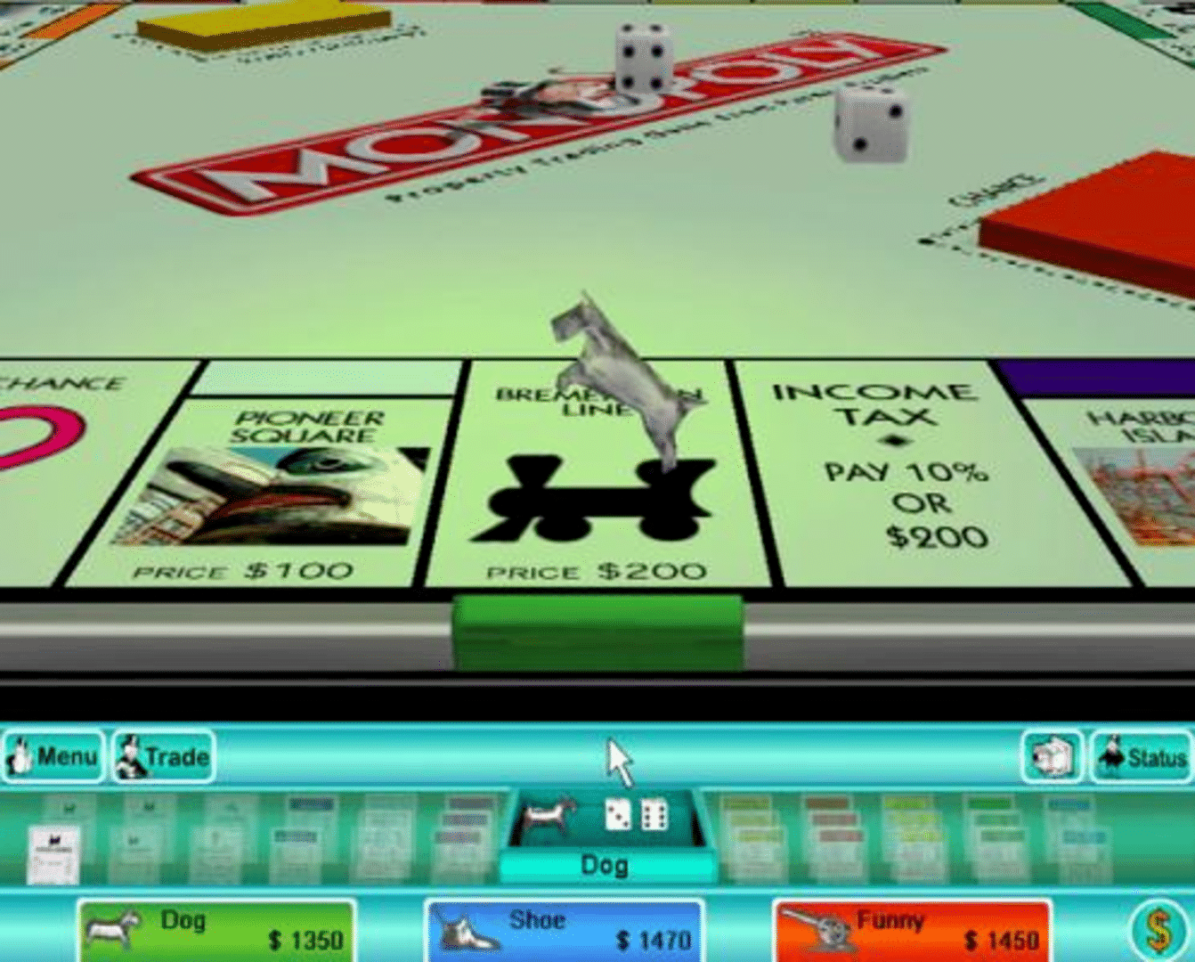 Monopoly screenshot