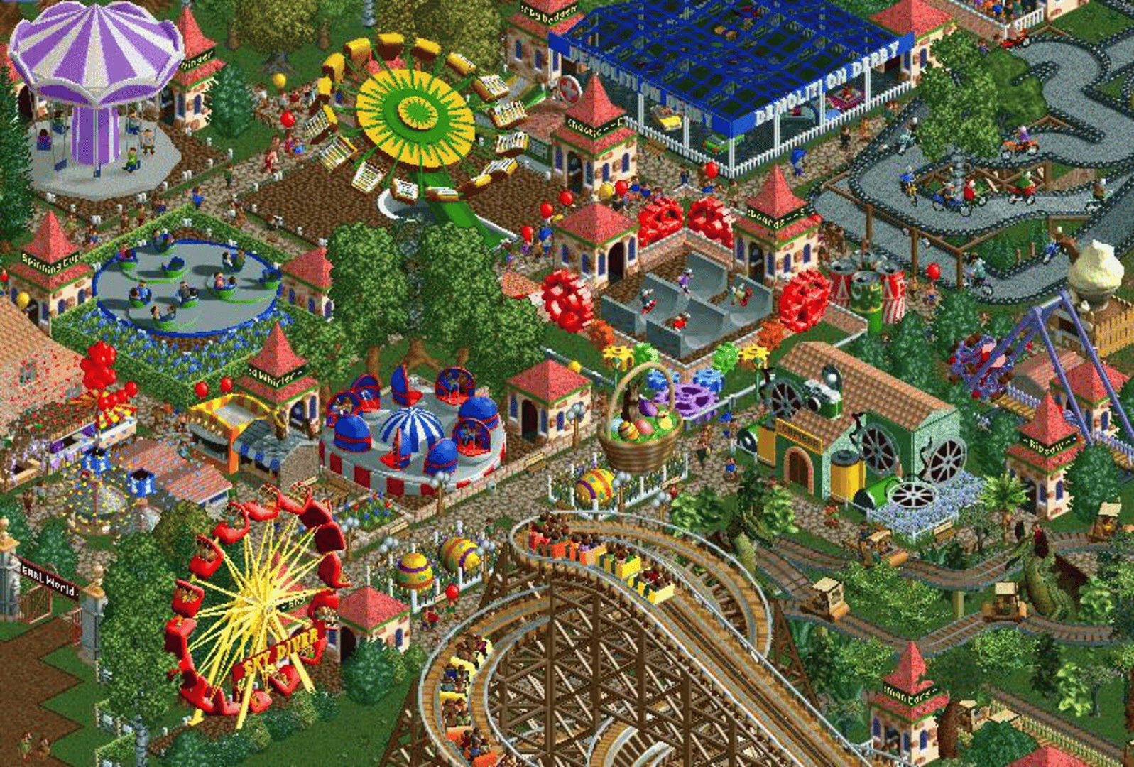 RollerCoaster Tycoon 2 screenshot