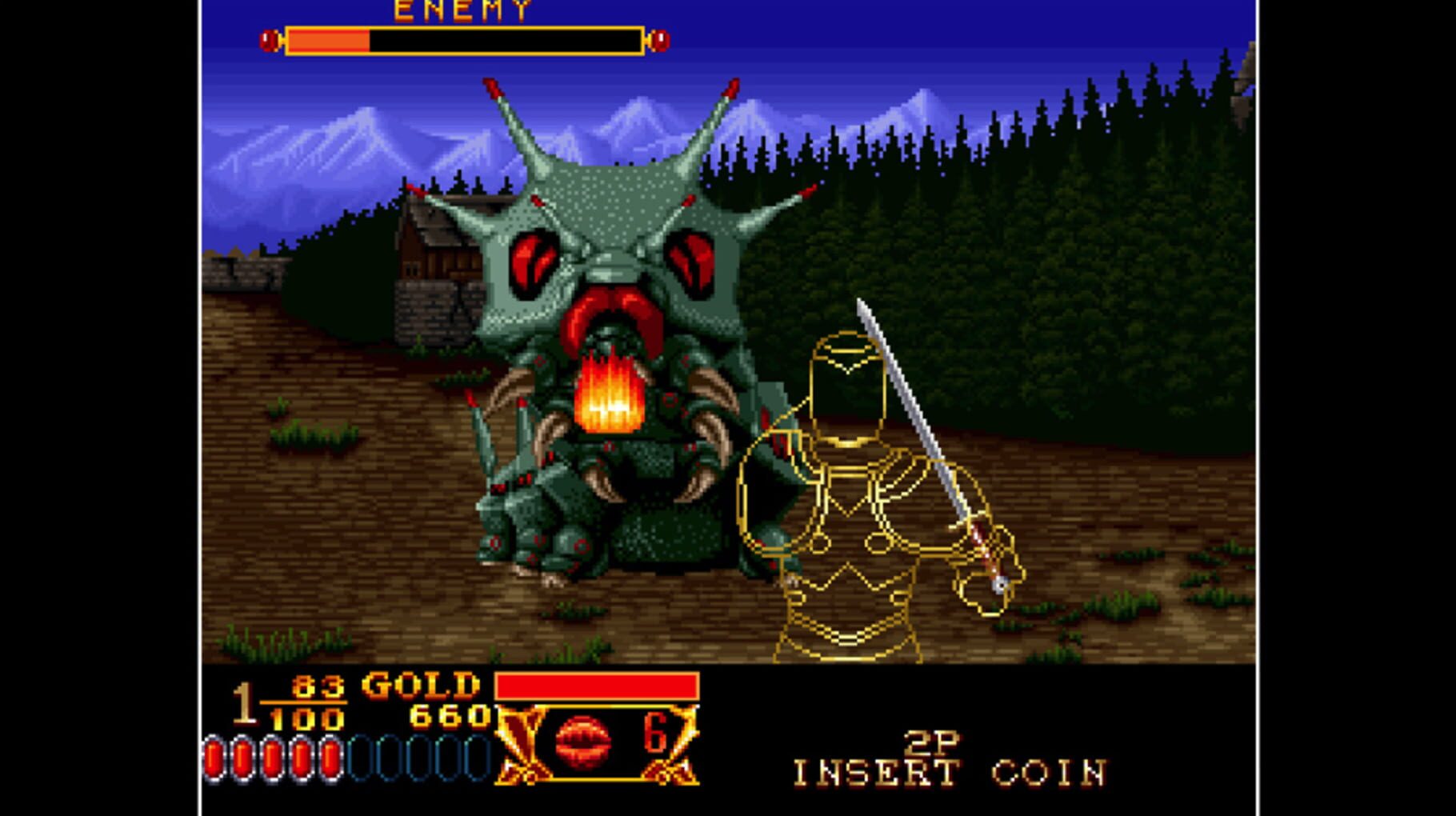 ACA Neo Geo: Crossed Swords screenshot