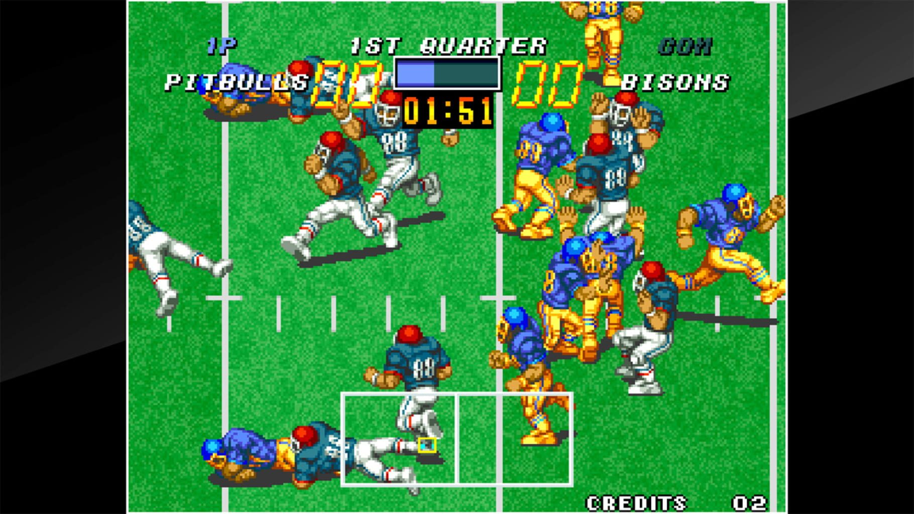 Captura de pantalla - ACA Neo Geo: Football frenzy