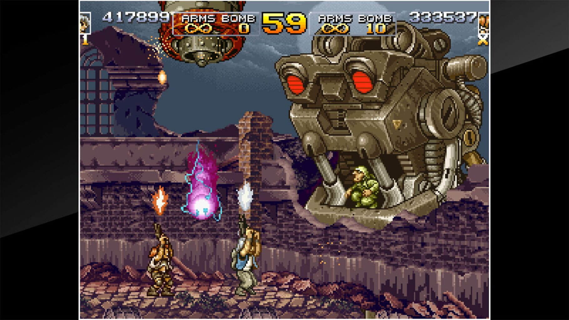 Captura de pantalla - ACA Neo Geo: Metal Slug 4