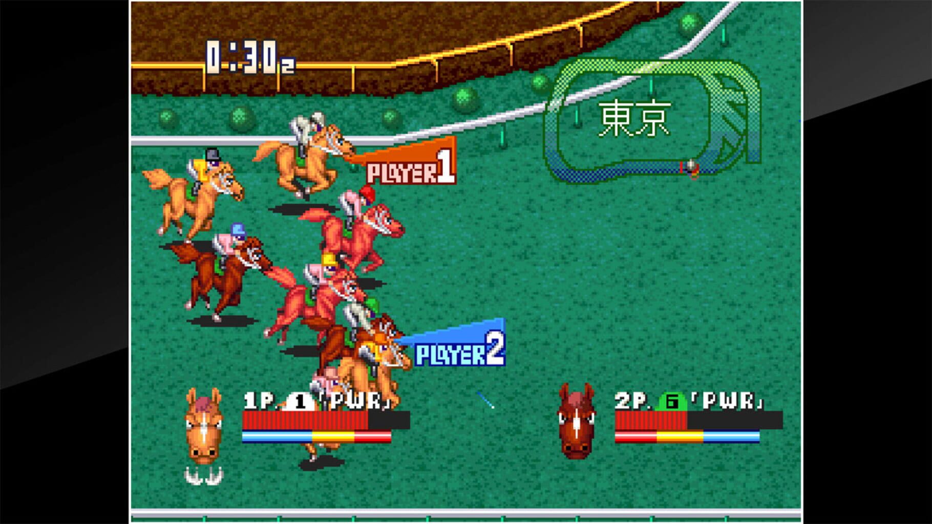 Captura de pantalla - ACA Neo Geo: Stakes Winner