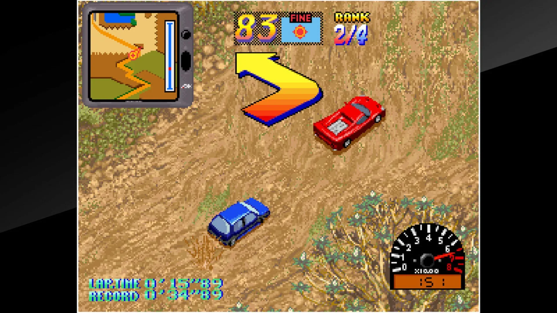 Captura de pantalla - ACA Neo Geo: Over Top